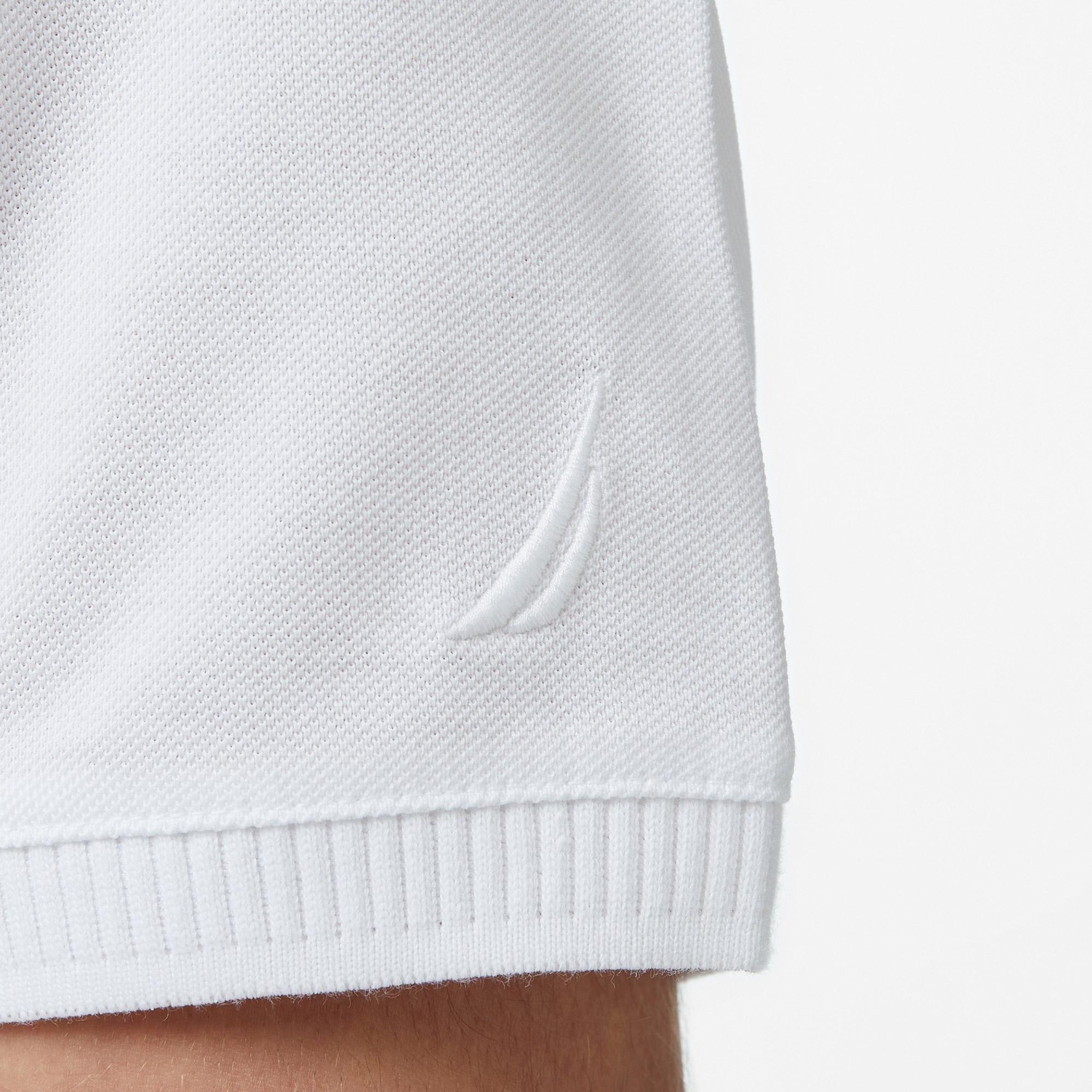 Nautica Erkek Beyaz Regular Fit Polo Yaka T-Shirt