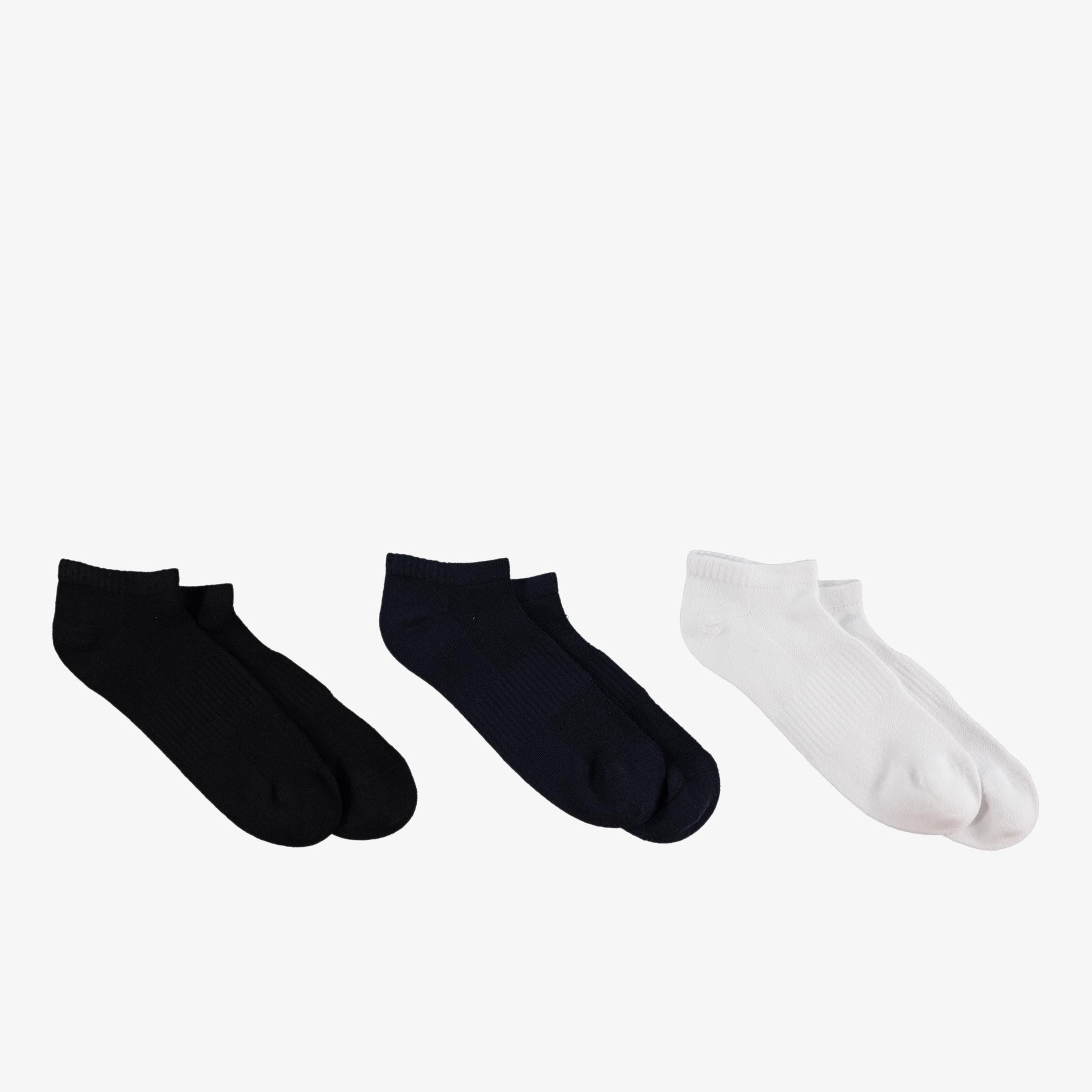 Nautica Unisex Lacivert 3'lü Çorap