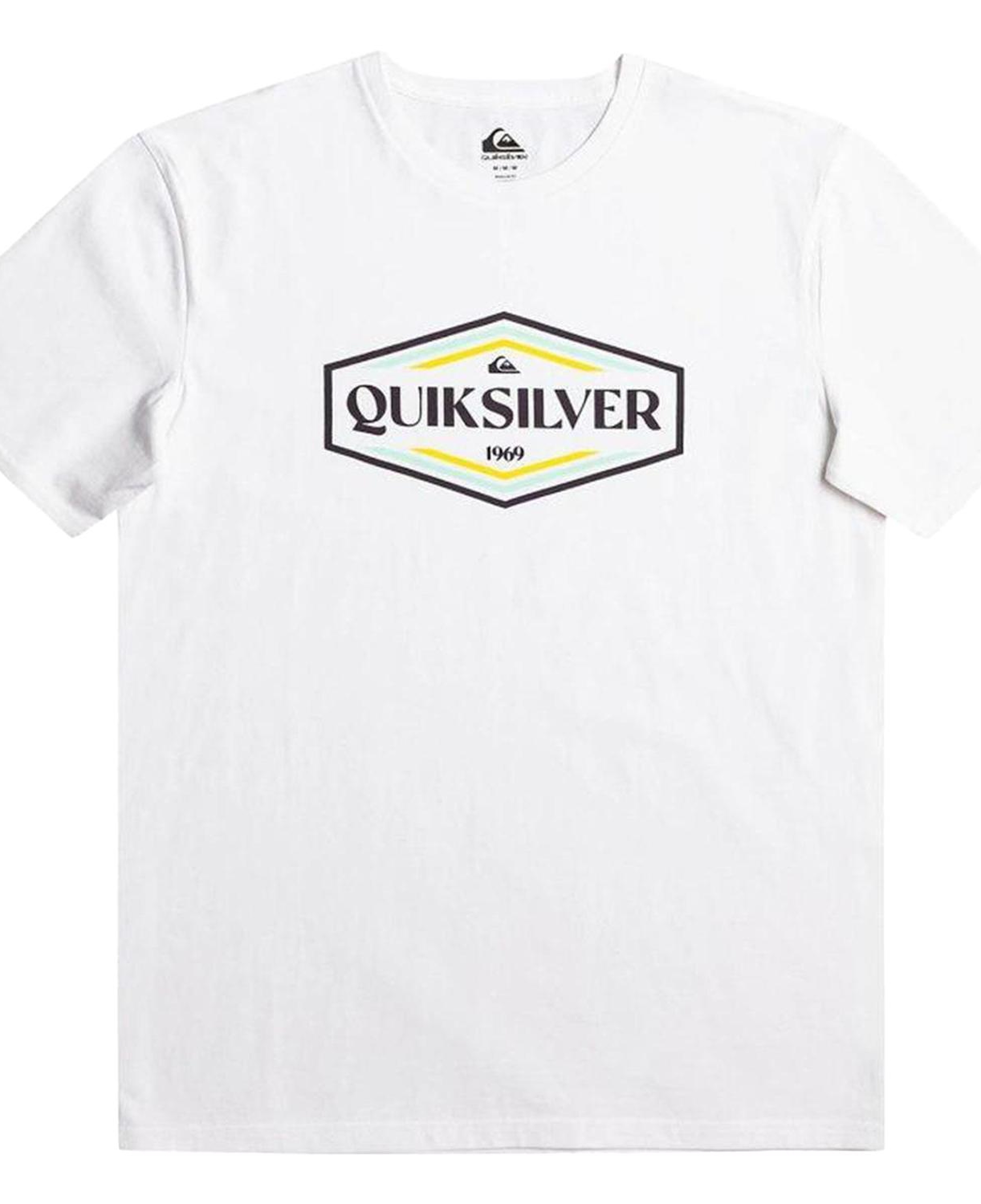 Quiksilver Shapesup Erkek Beyaz Tişört