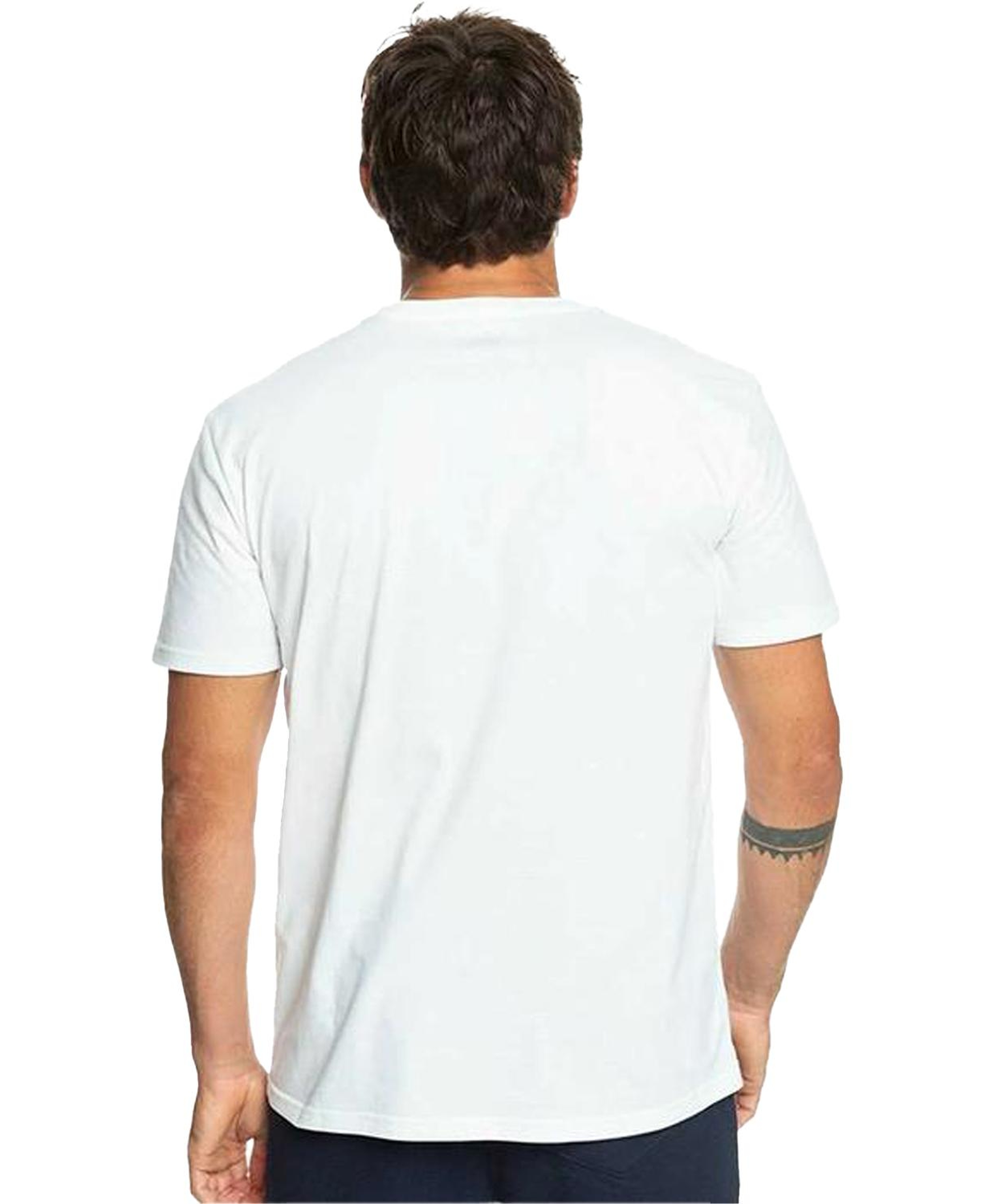 Quiksilver Shapesup Erkek Beyaz Tişört