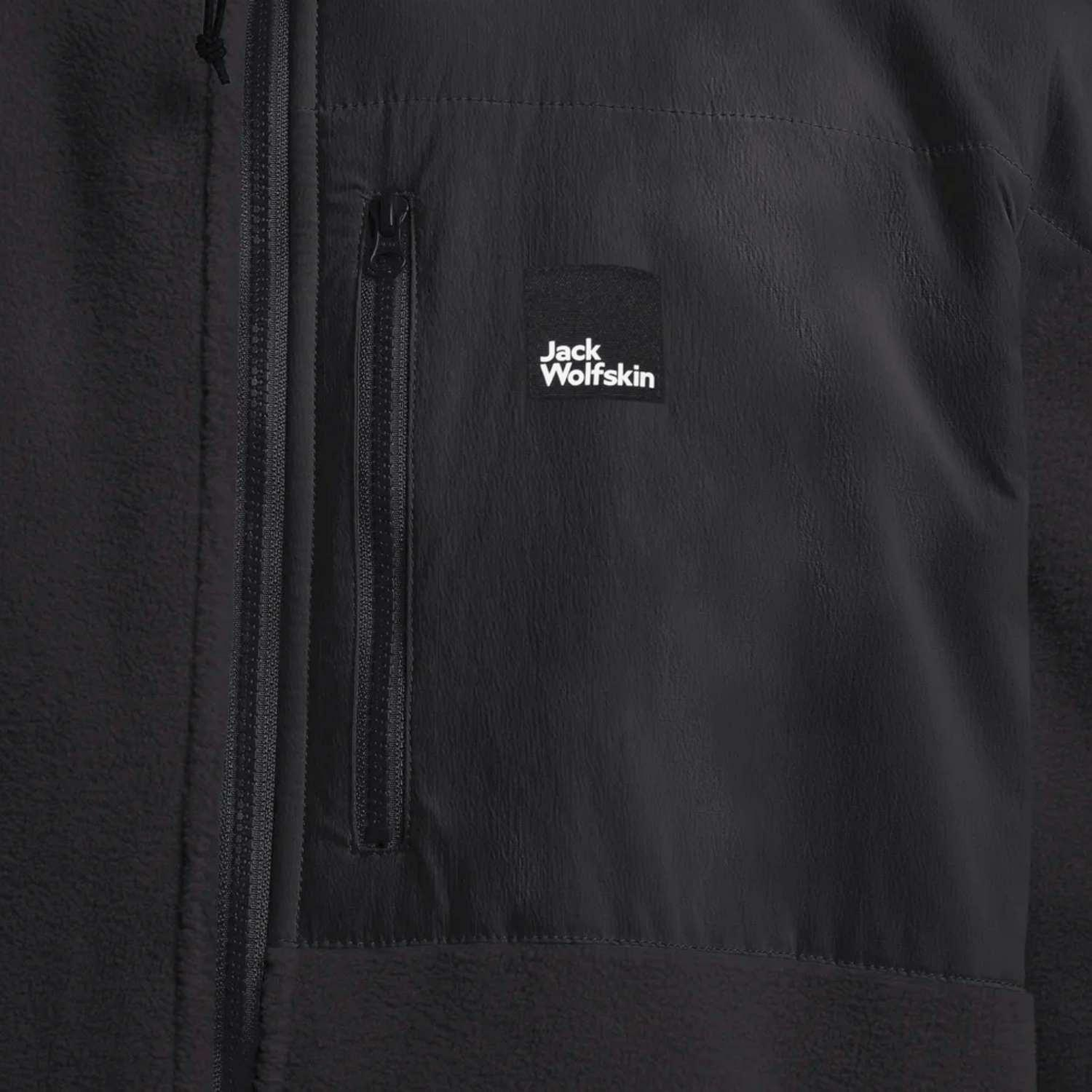 Jack Wolfskin Sumetro Fz Erkek Siyah Polar Ceket