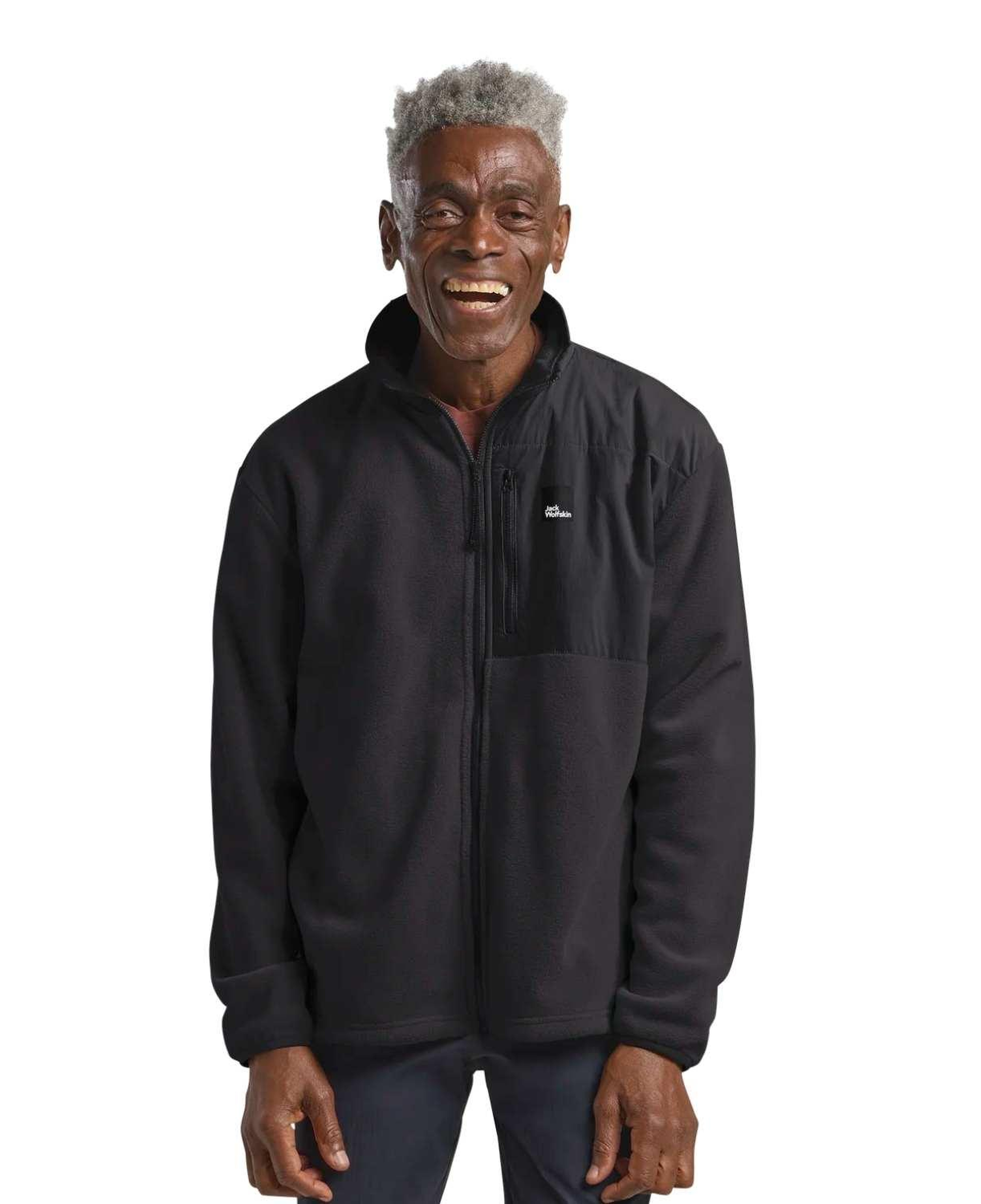 Jack Wolfskin Sumetro Fz Erkek Siyah Polar Ceket