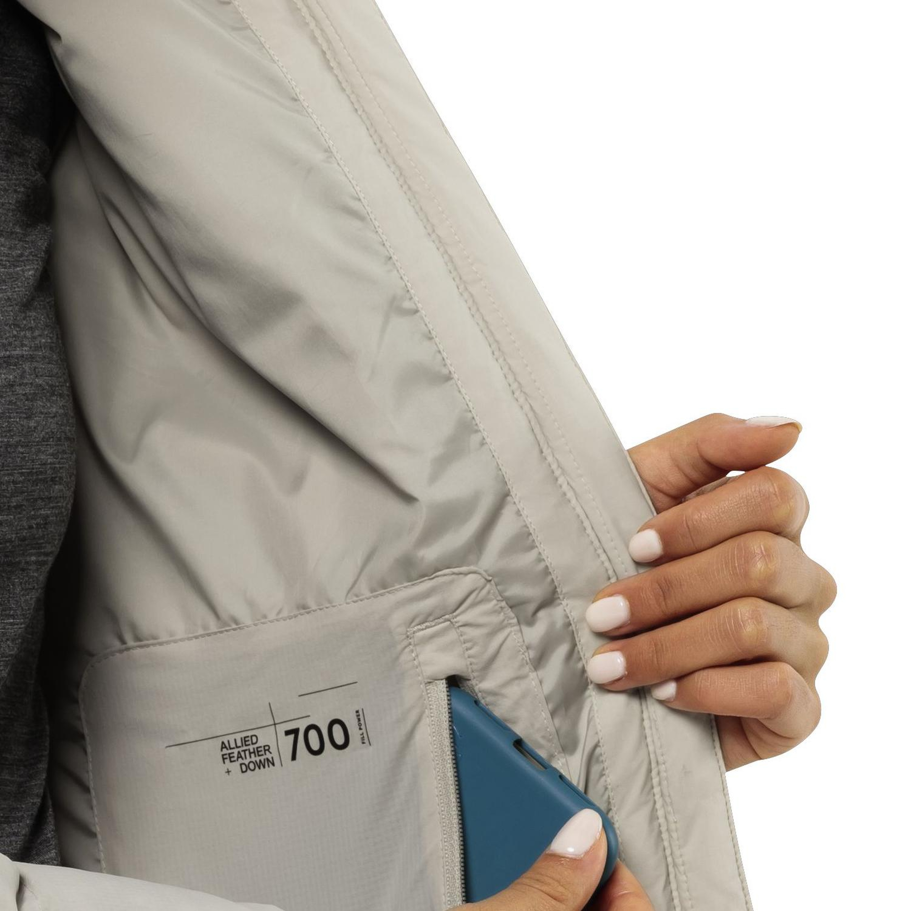 Jack Wolfskin Wandermood Do Kadın Gri Outdoor Ceketi