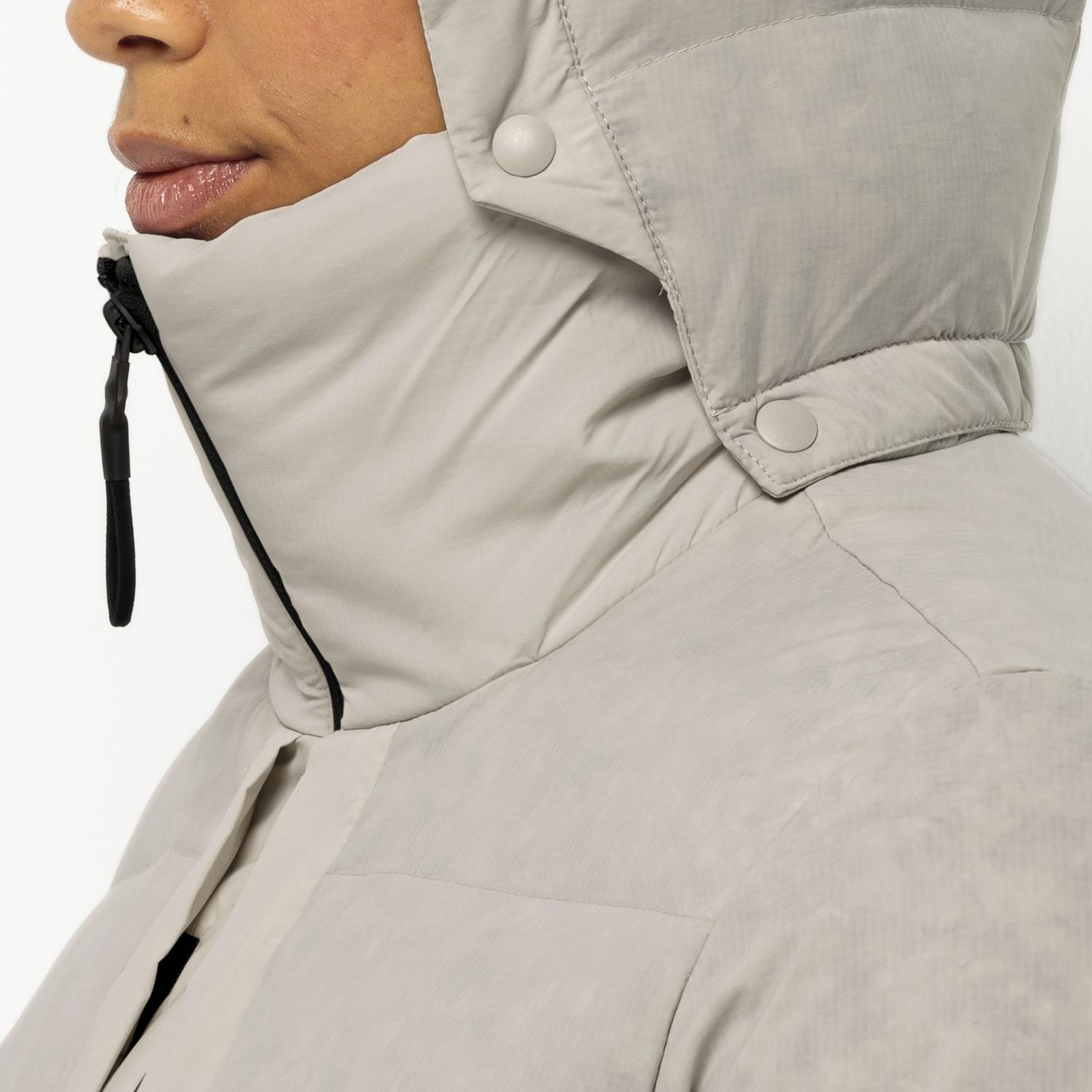 Jack Wolfskin Wandermood Do Kadın Gri Outdoor Ceketi