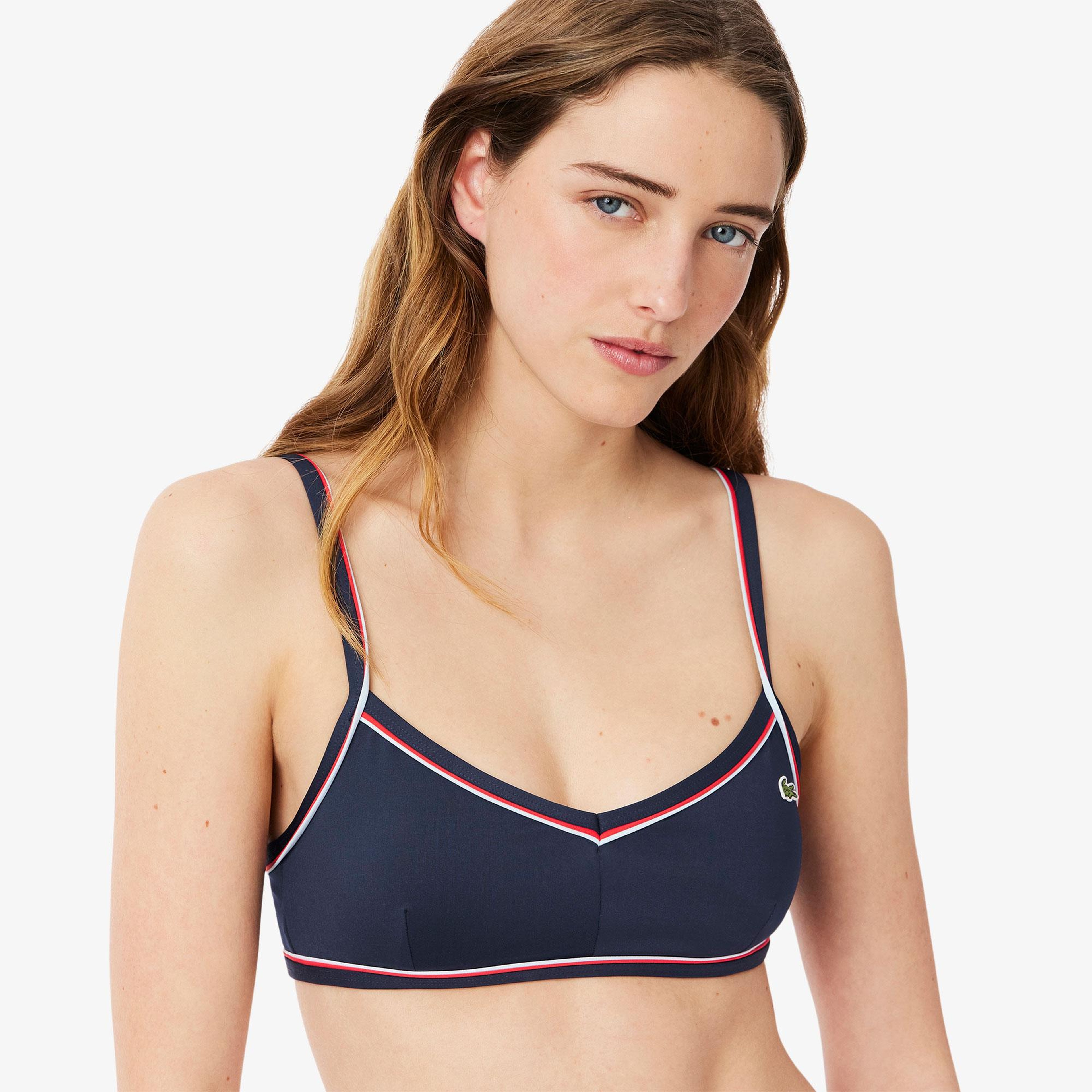 Lacoste Kadın Lacivert Bikini Üstü