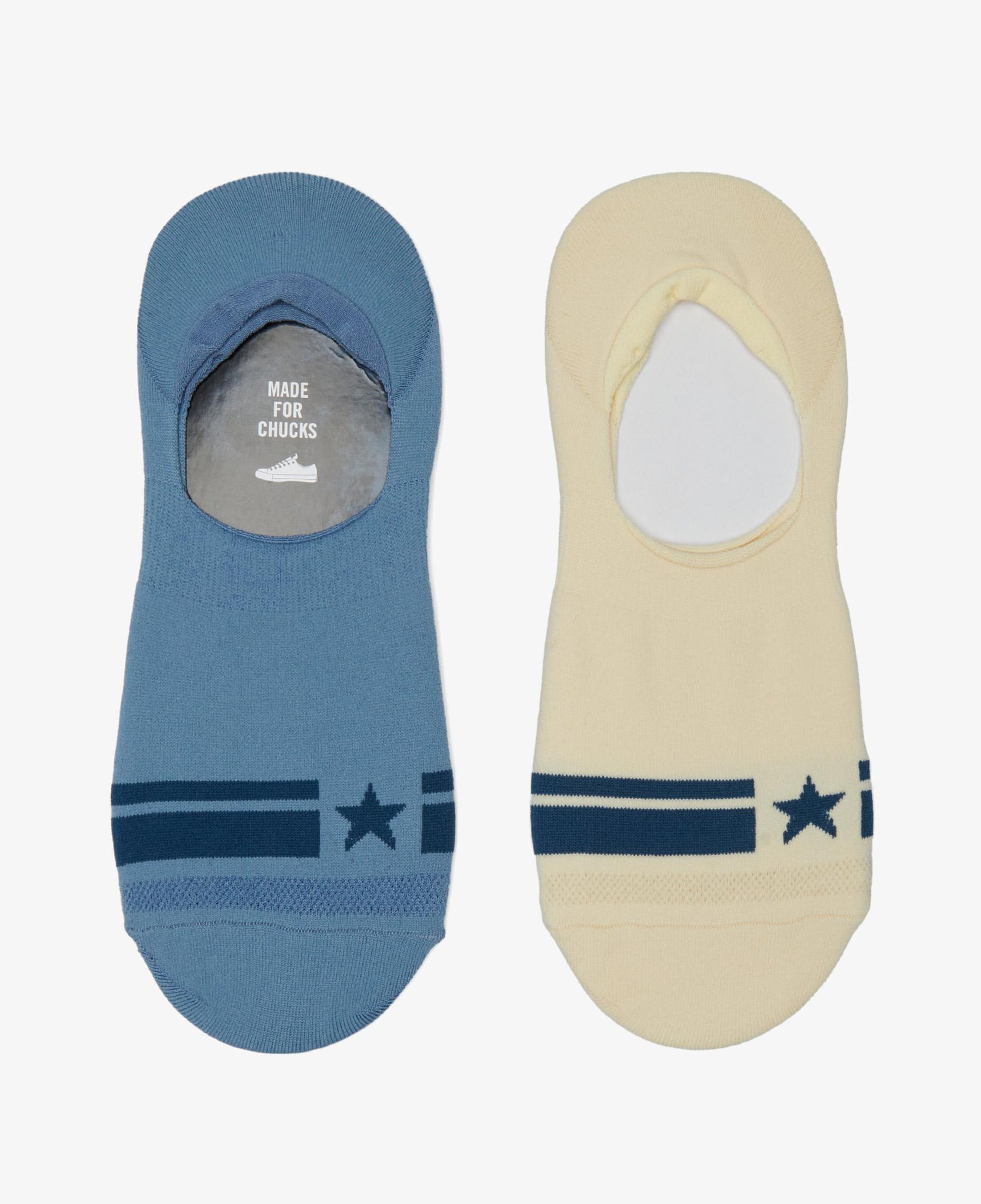 Converse Unisex 2'li Mavi Çorap