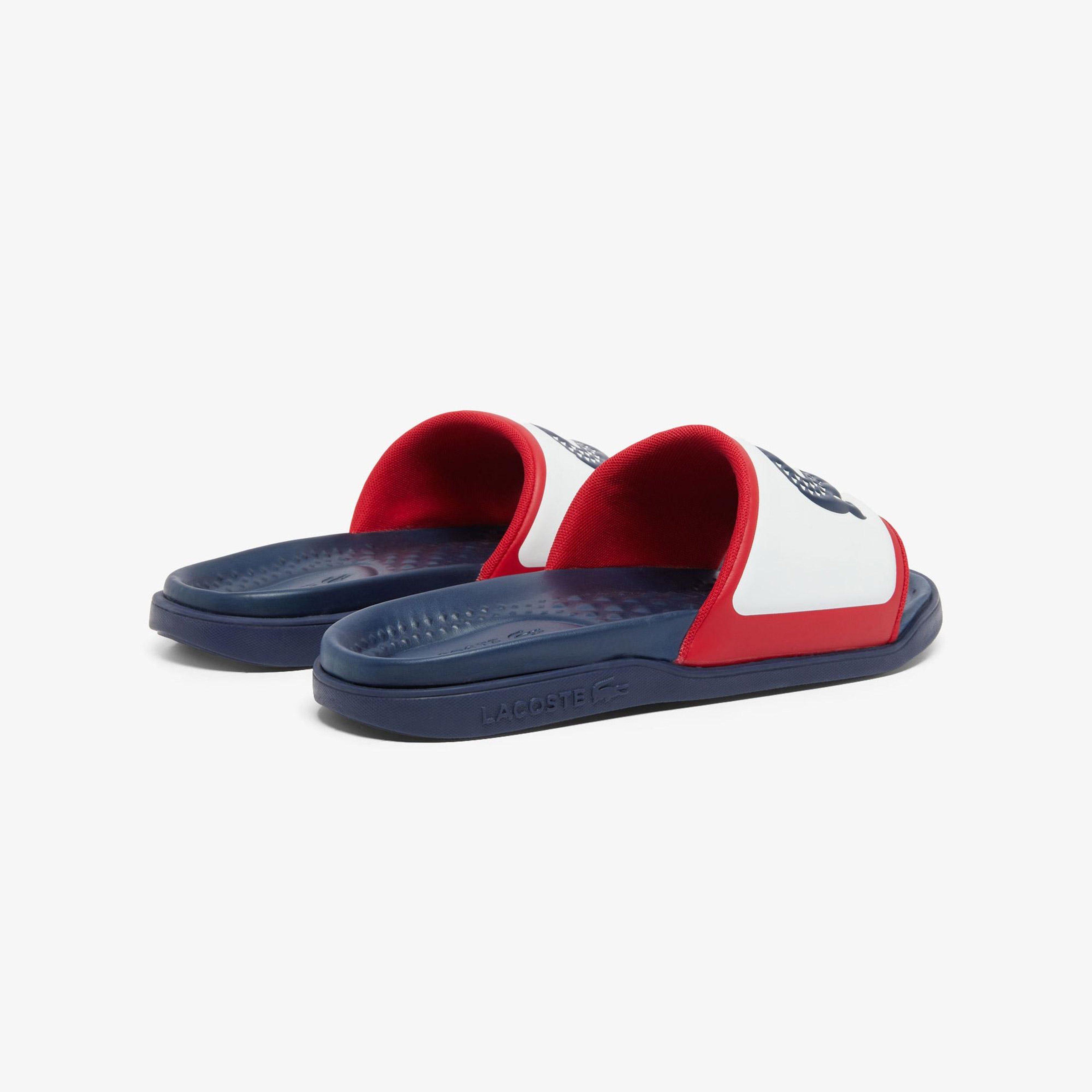 Lacoste Serve Slide Dual Erkek Lacivert Terlik