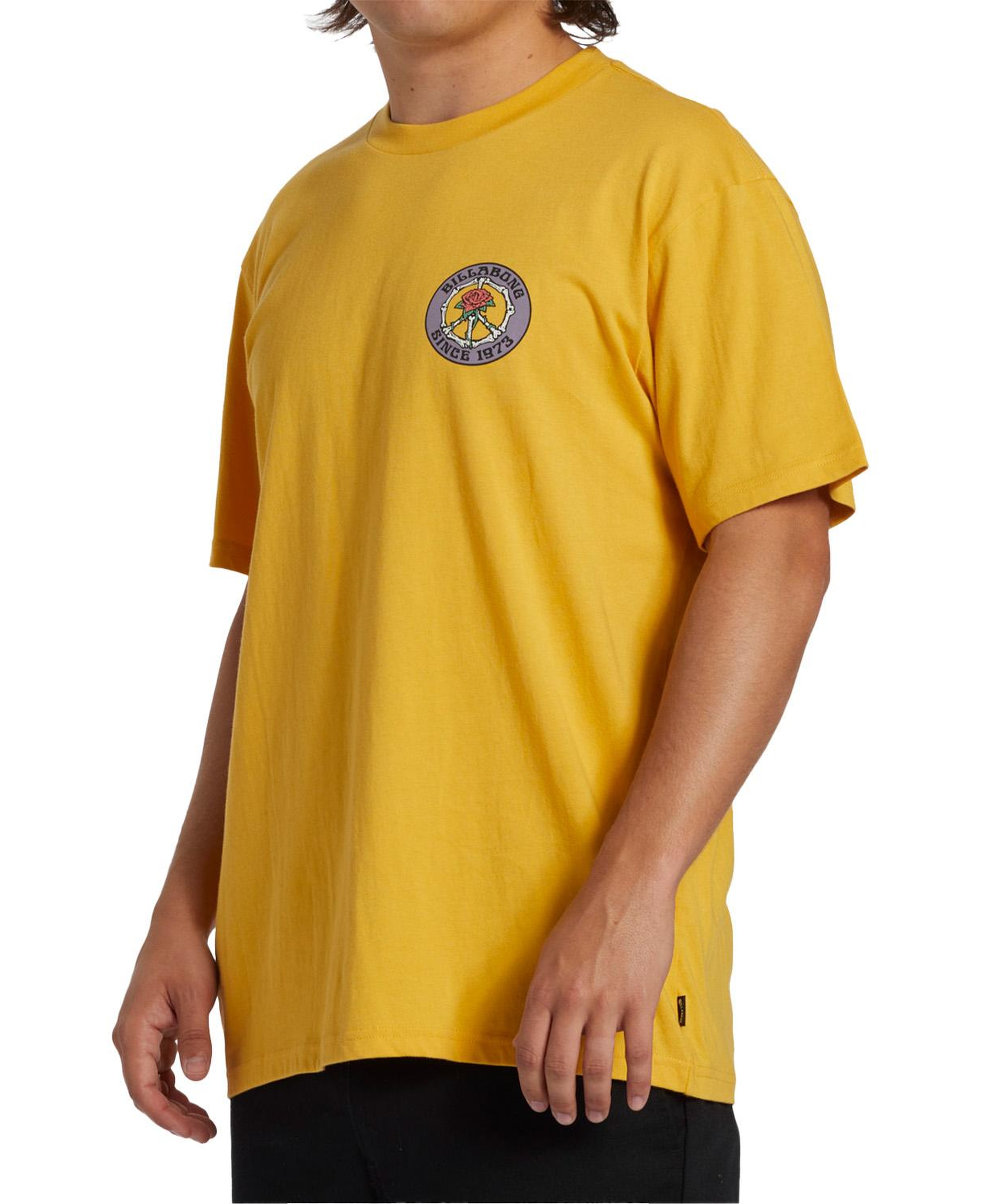 Billabong Bonez Erkek Sarı Tişört