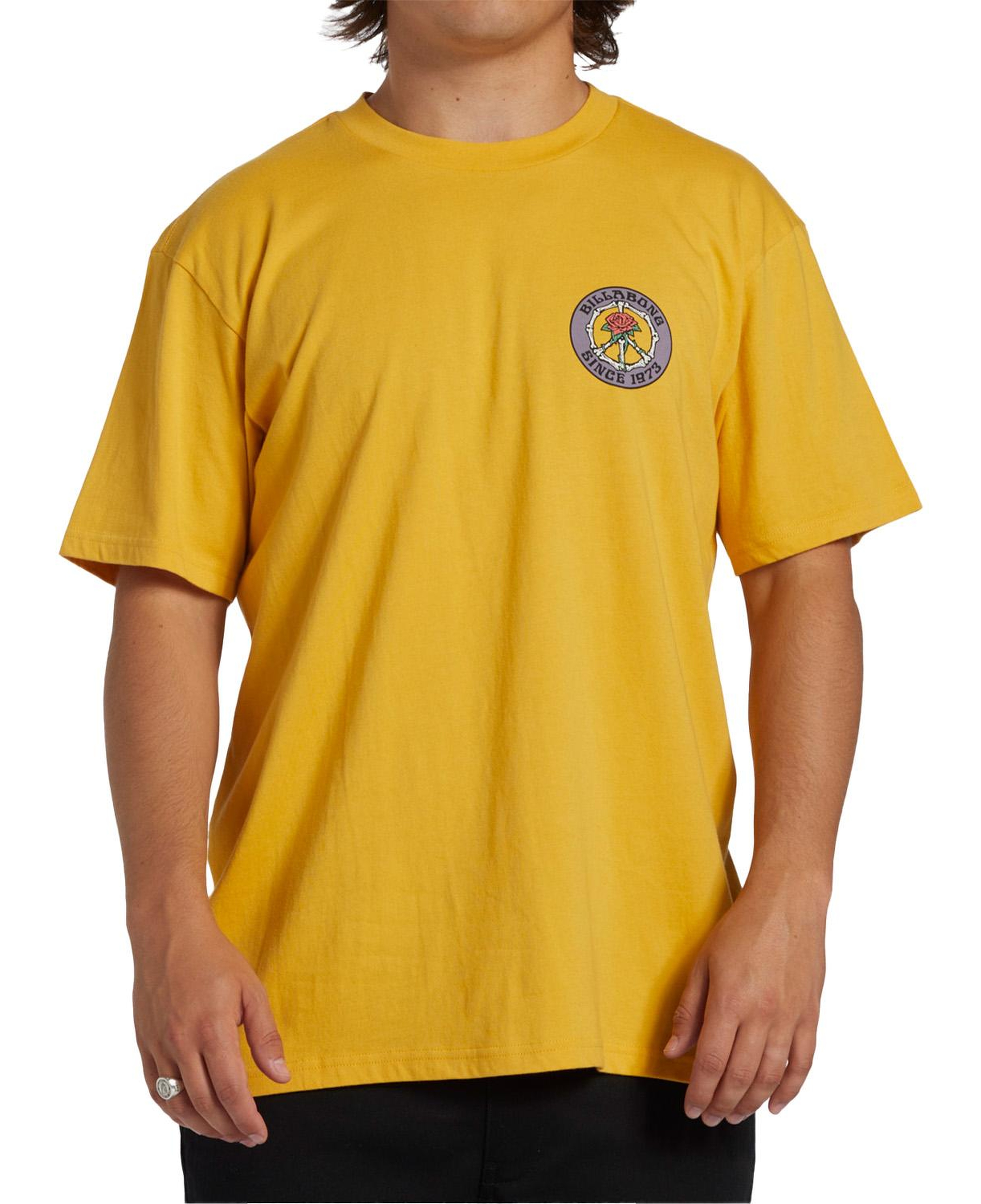 Billabong Bonez Erkek Sarı Tişört