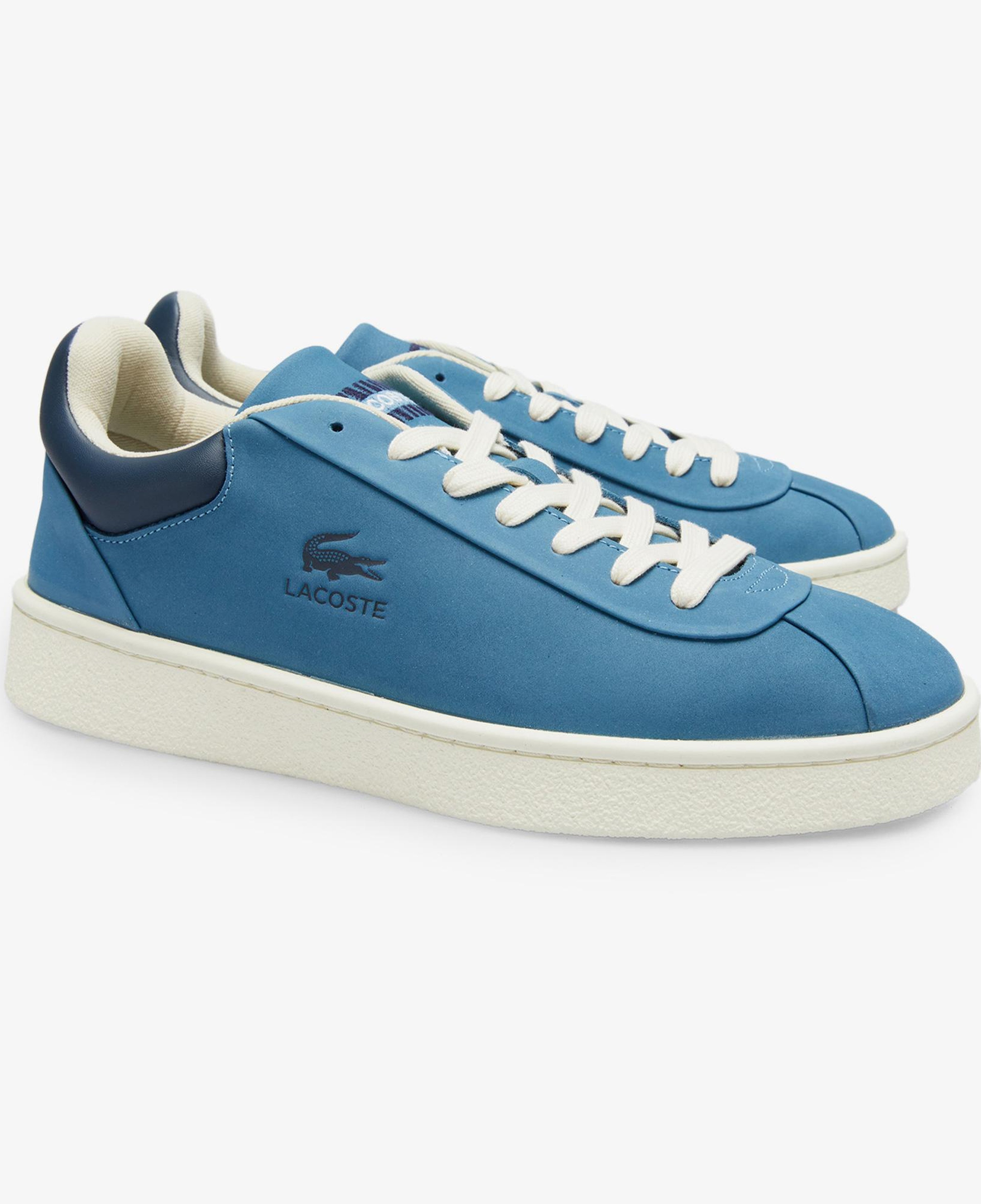 Lacoste Baseshot Pro Leather Erkek Mavi Sneaker