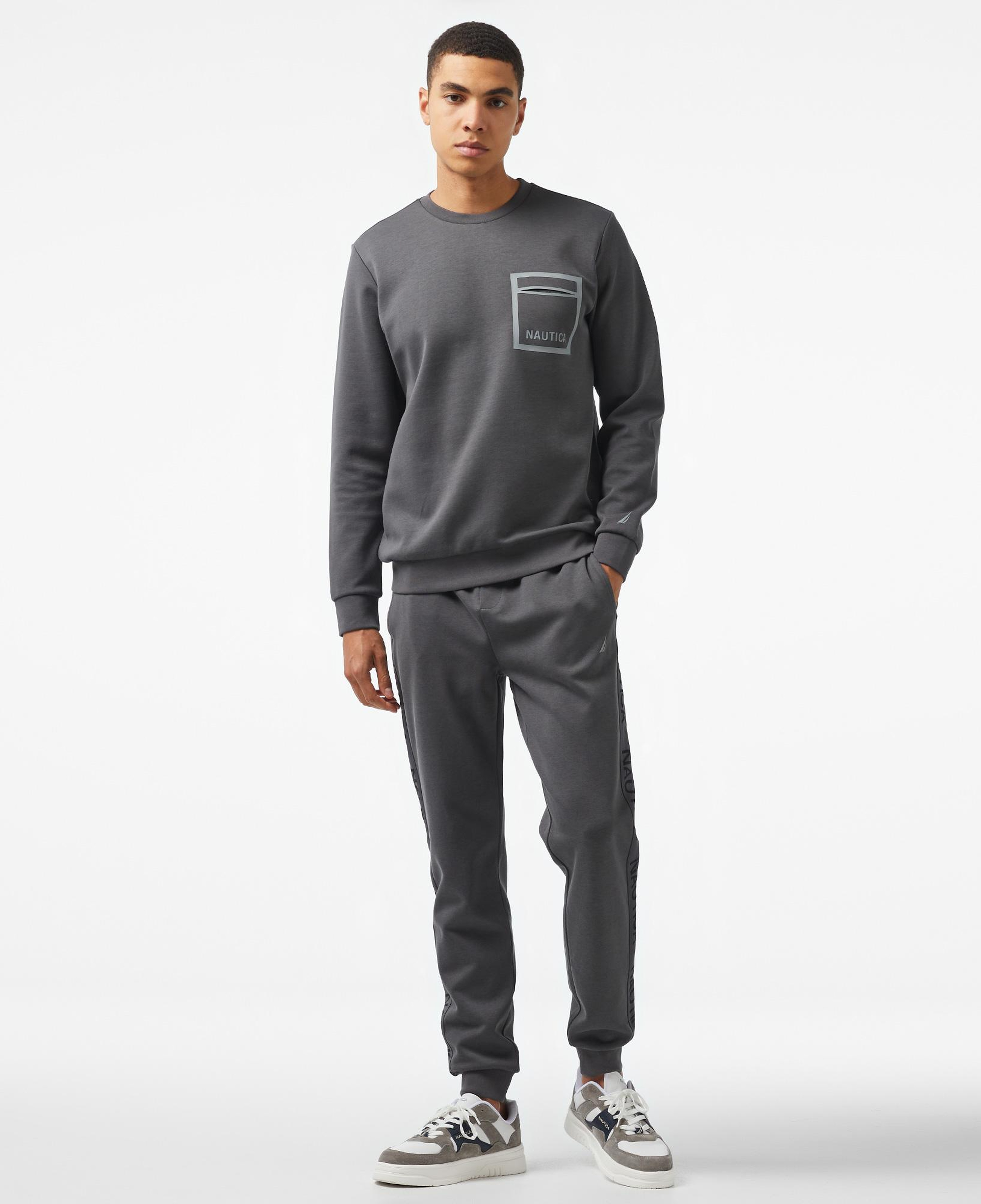 Nautica Erkek Gri Regular Fit Sweatshirt