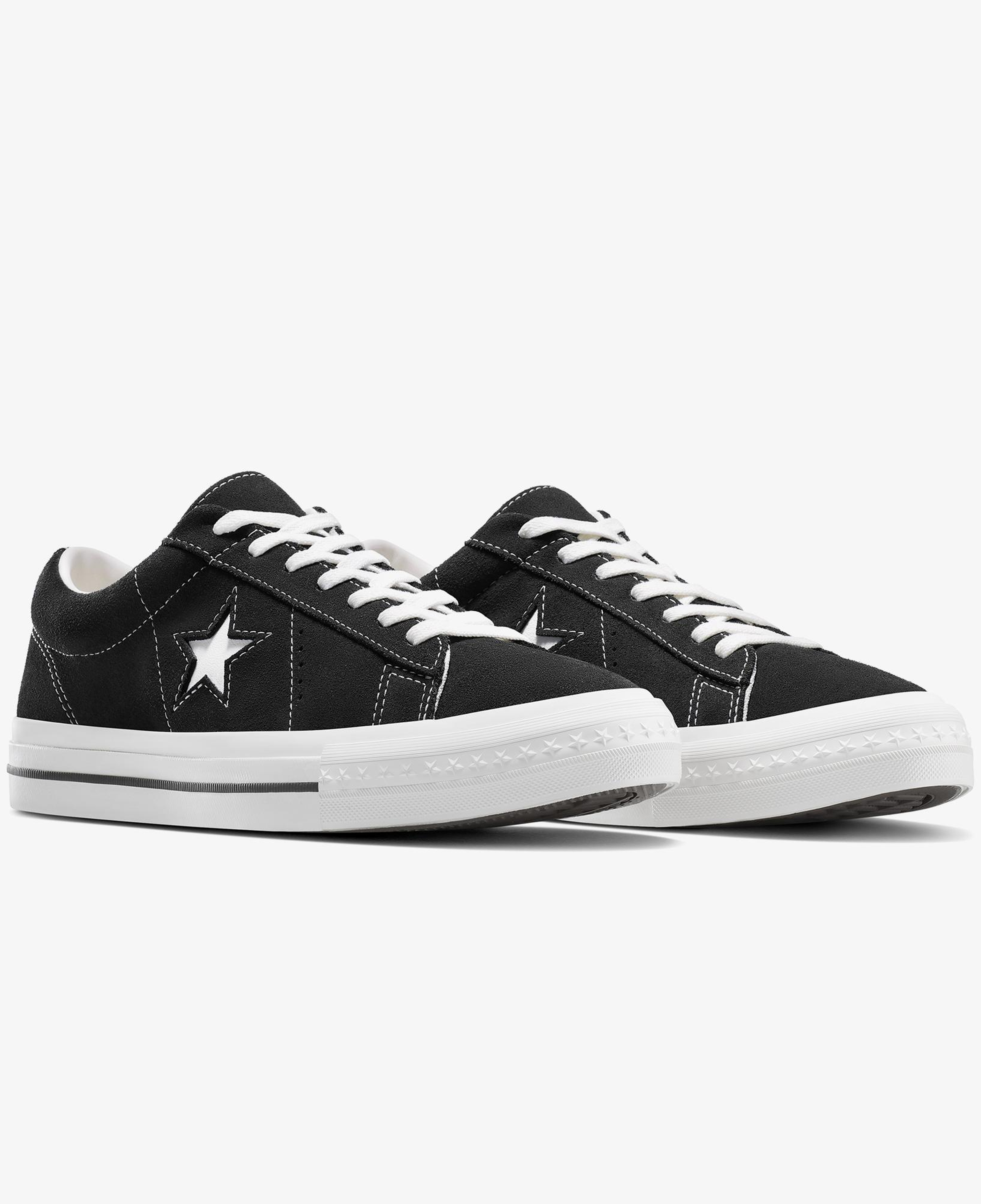 Converse One Star 95 Unisex Siyah Süet Sneaker