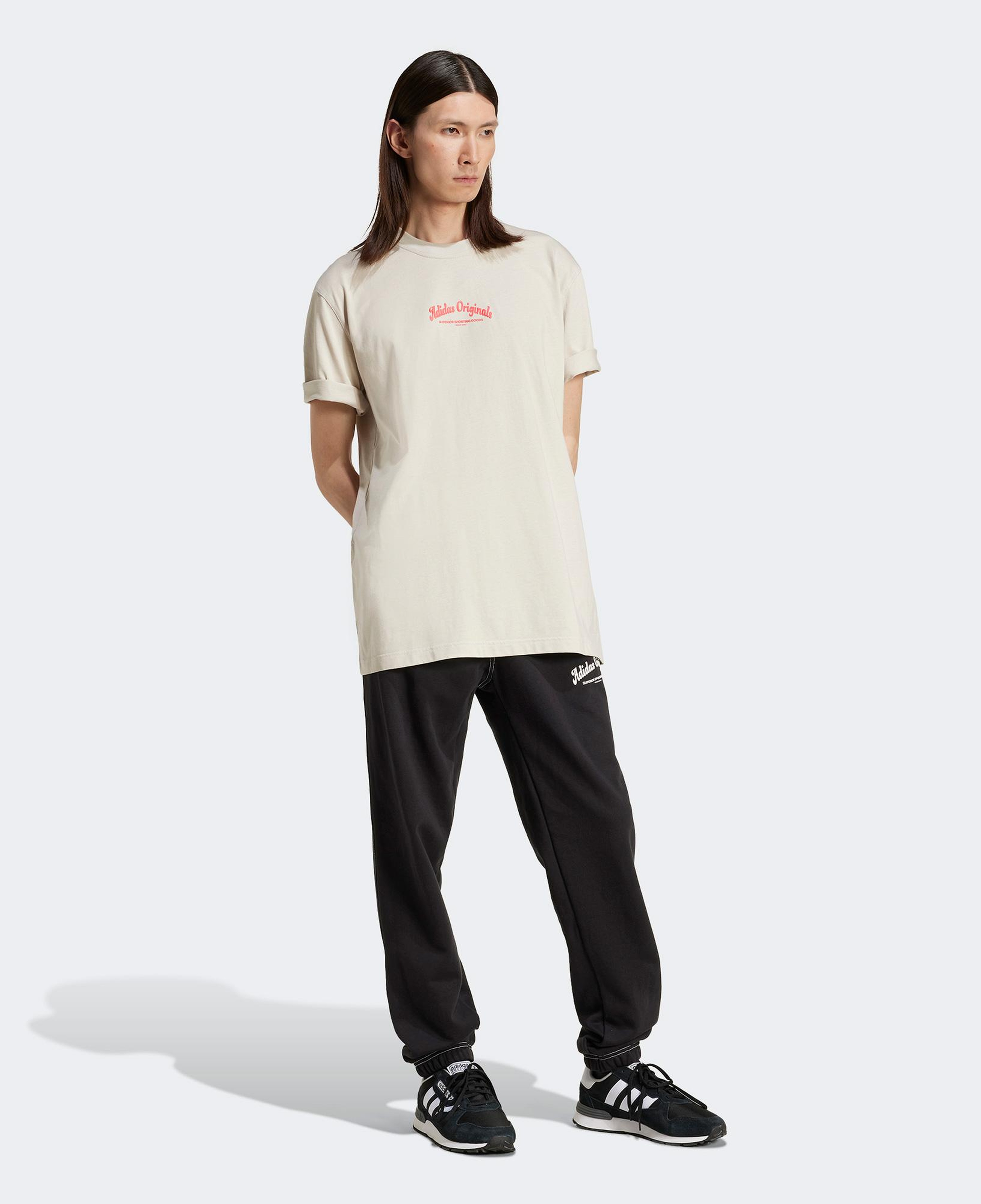 adidas Wab Worker Erkek Bej T-Shirt