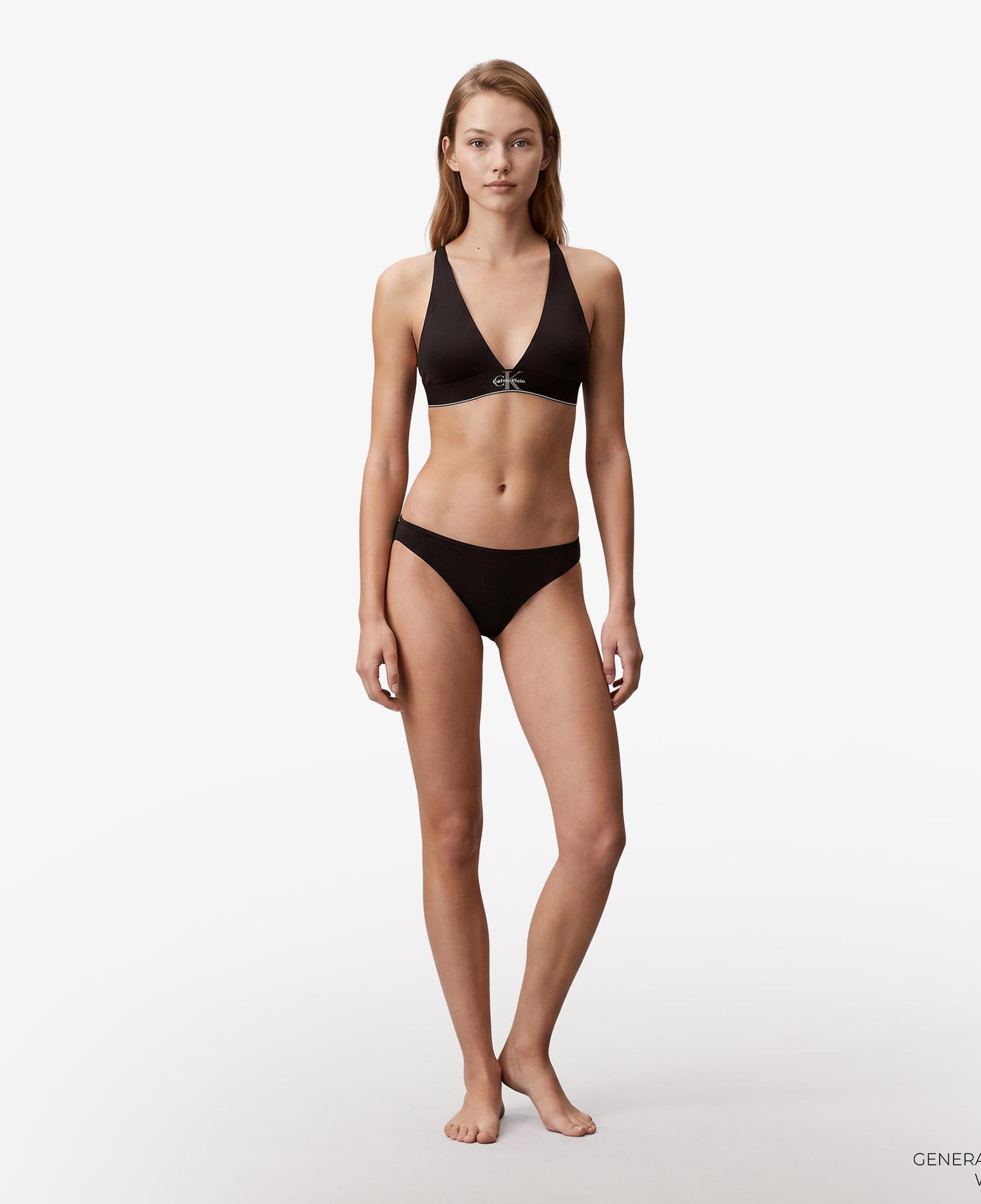 Calvin Klein Lightly Lined Kadın Siyah Spor Sütyeni