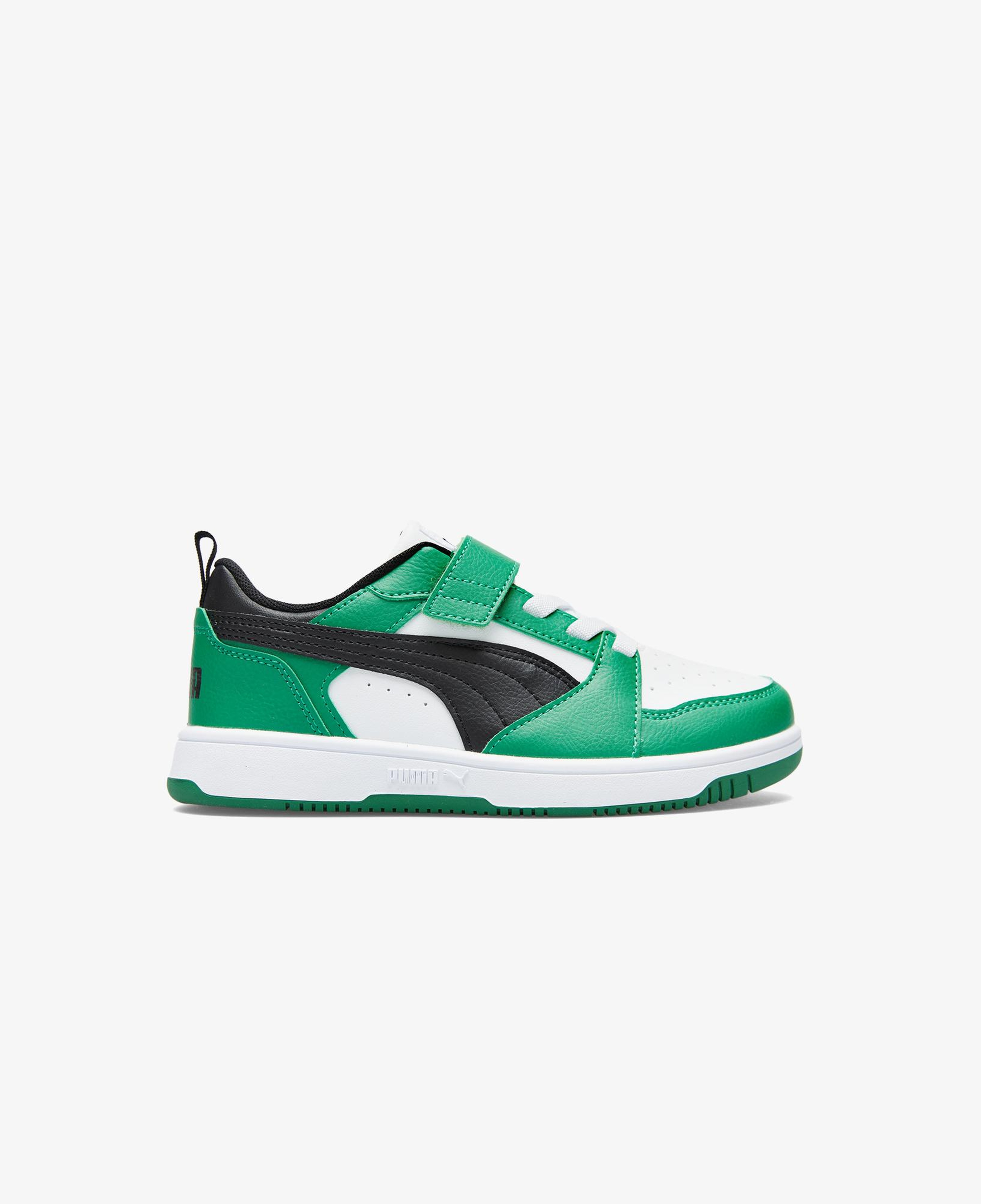 Puma Rebound V6 Low Çocuk Beyaz Spor Ayakkabı