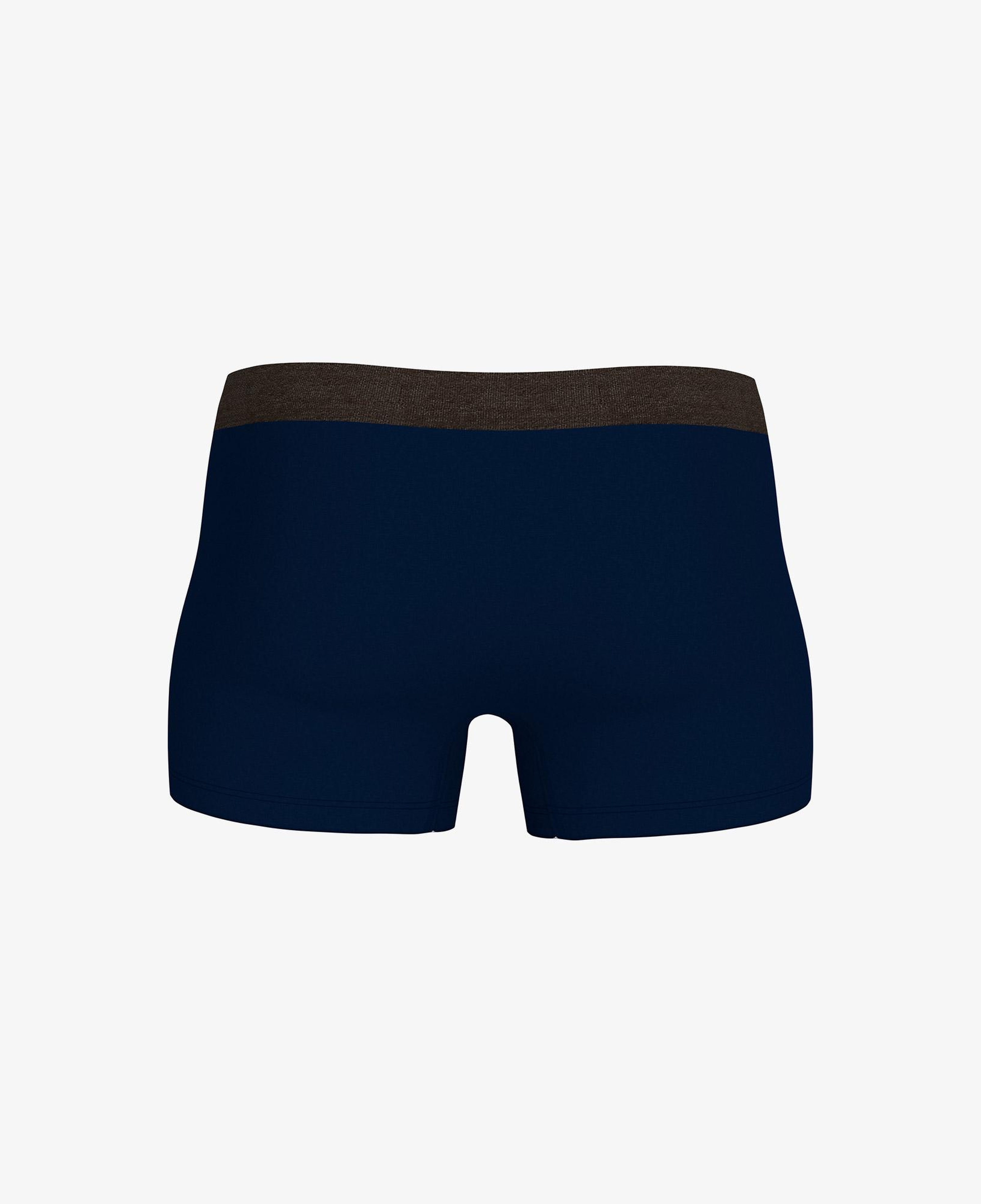 Tommy Hilfiger Trunk 3'lü Erkek Siyah Renkli Bantlı Boxer