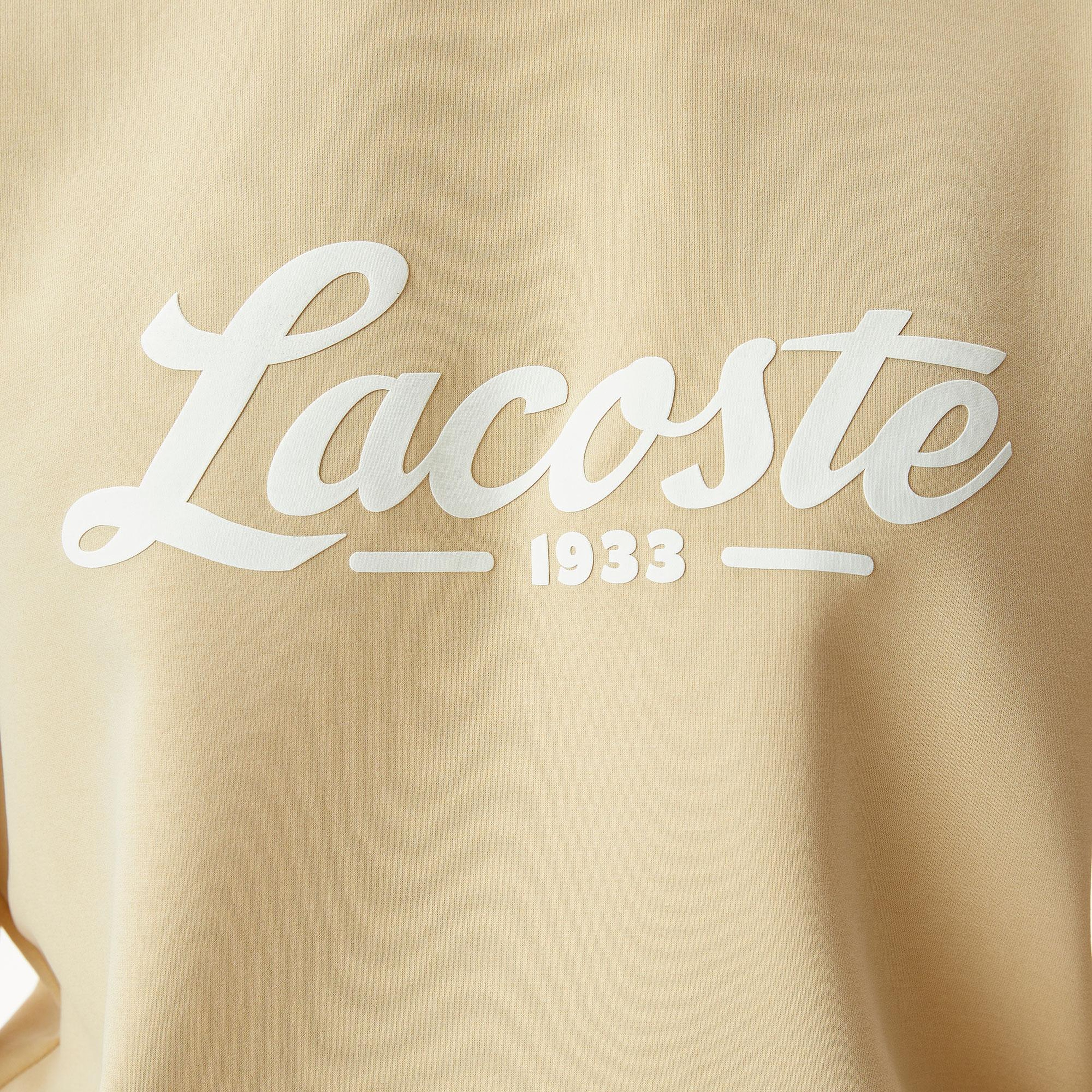 Lacoste Classic Kadın Bej Modal Karışımlı Eşofman Üstü