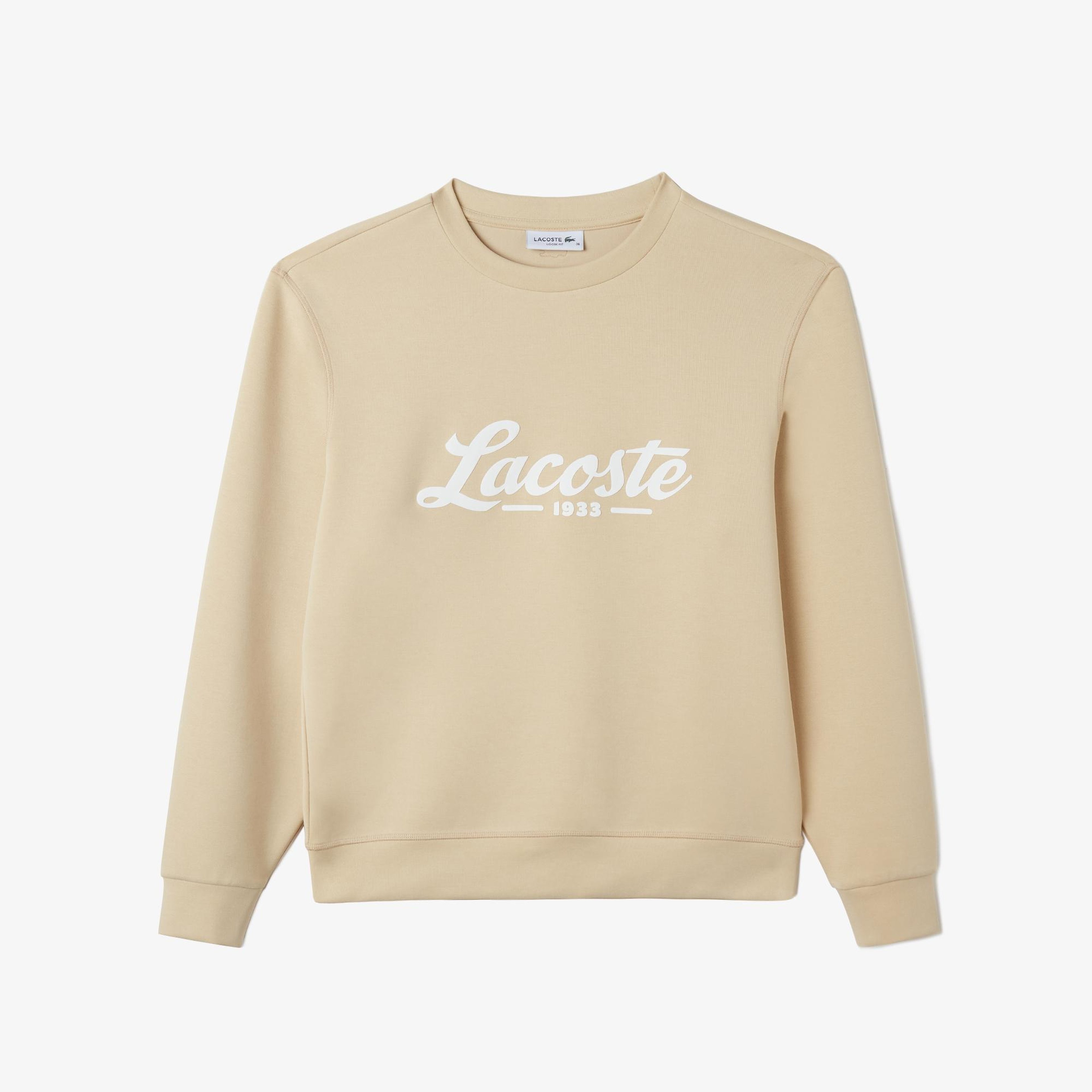 Lacoste Classic Kadın Bej Modal Karışımlı Eşofman Üstü