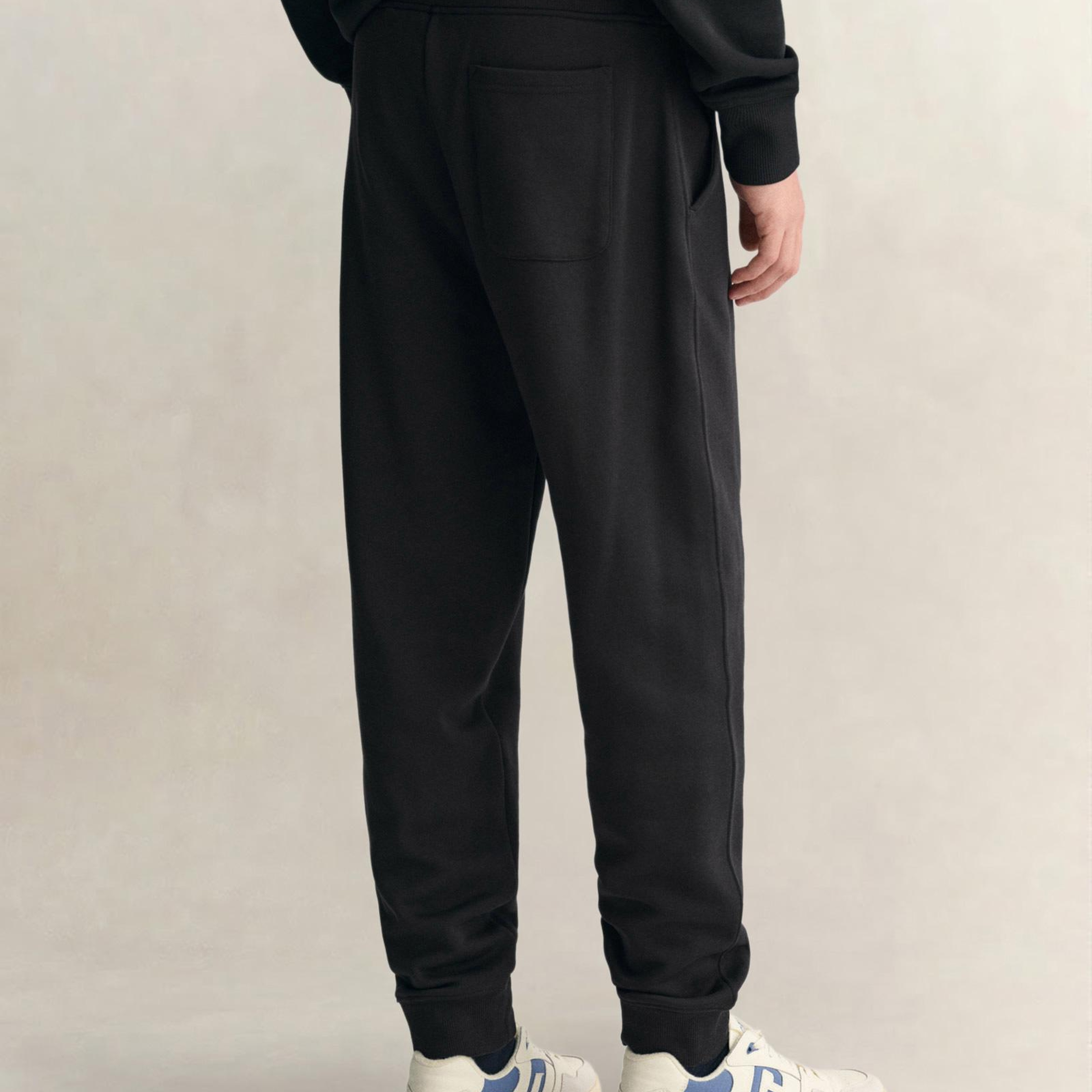 GANT Erkek Siyah Regular Fit Eşofman Altı