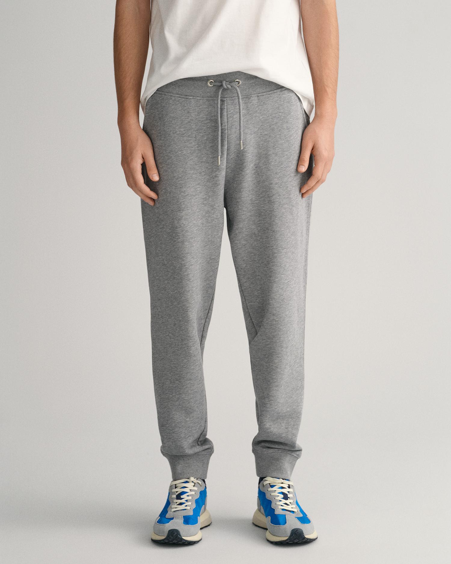GANT Erkek Gri Regular Fit Eşofman Altı