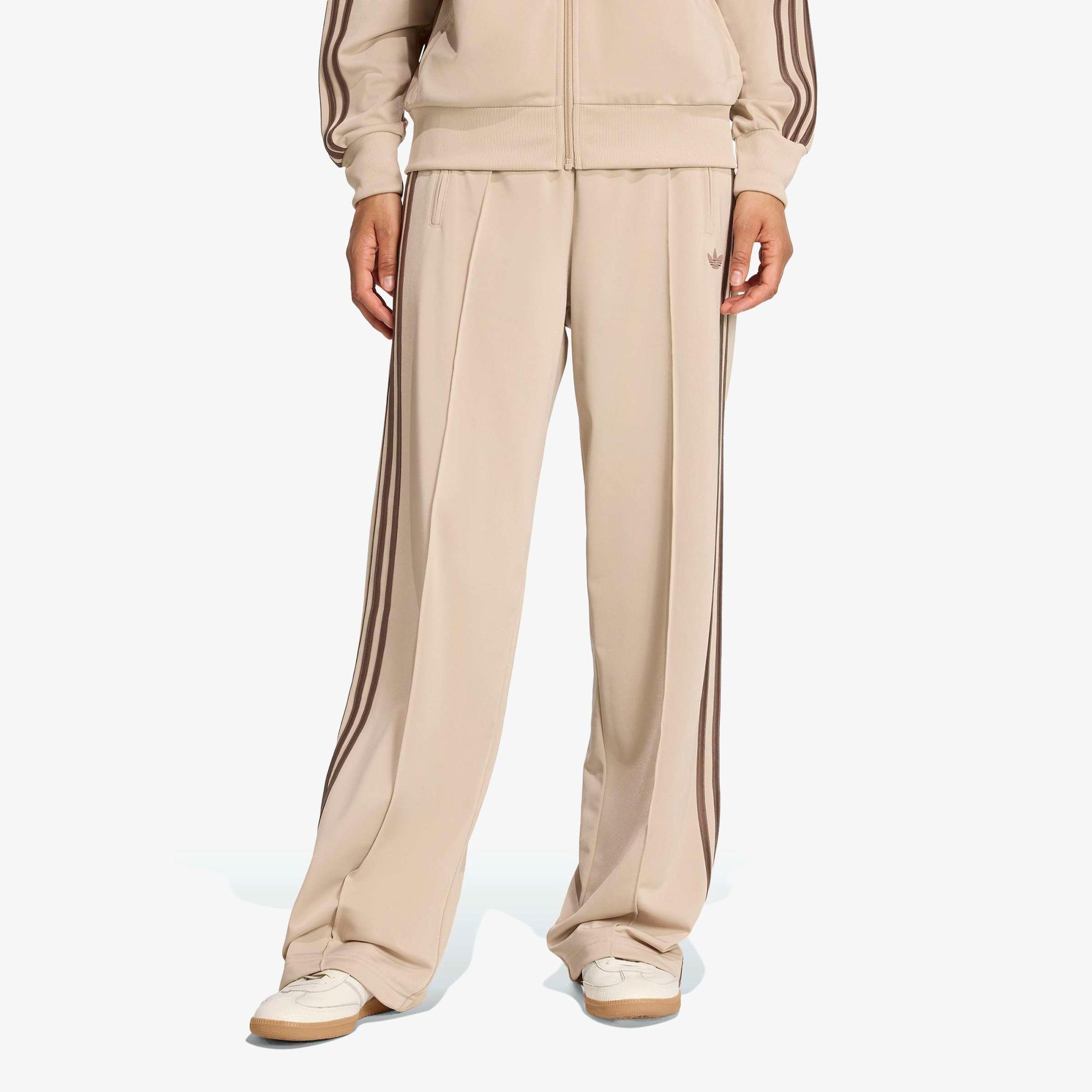 adidas Firebird Loose Kadın Bej Eşofman Altı