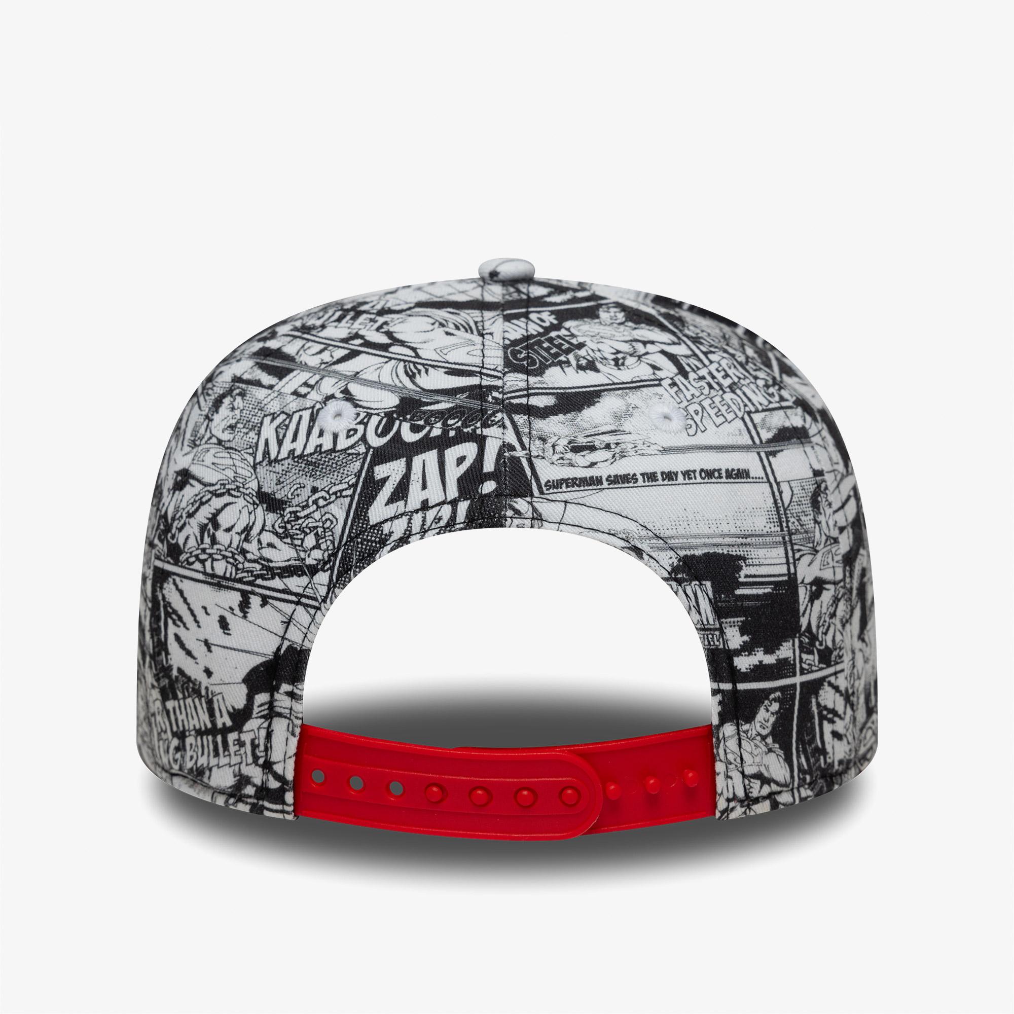 New Era DC Superman Çocuk Beyaz Şapka