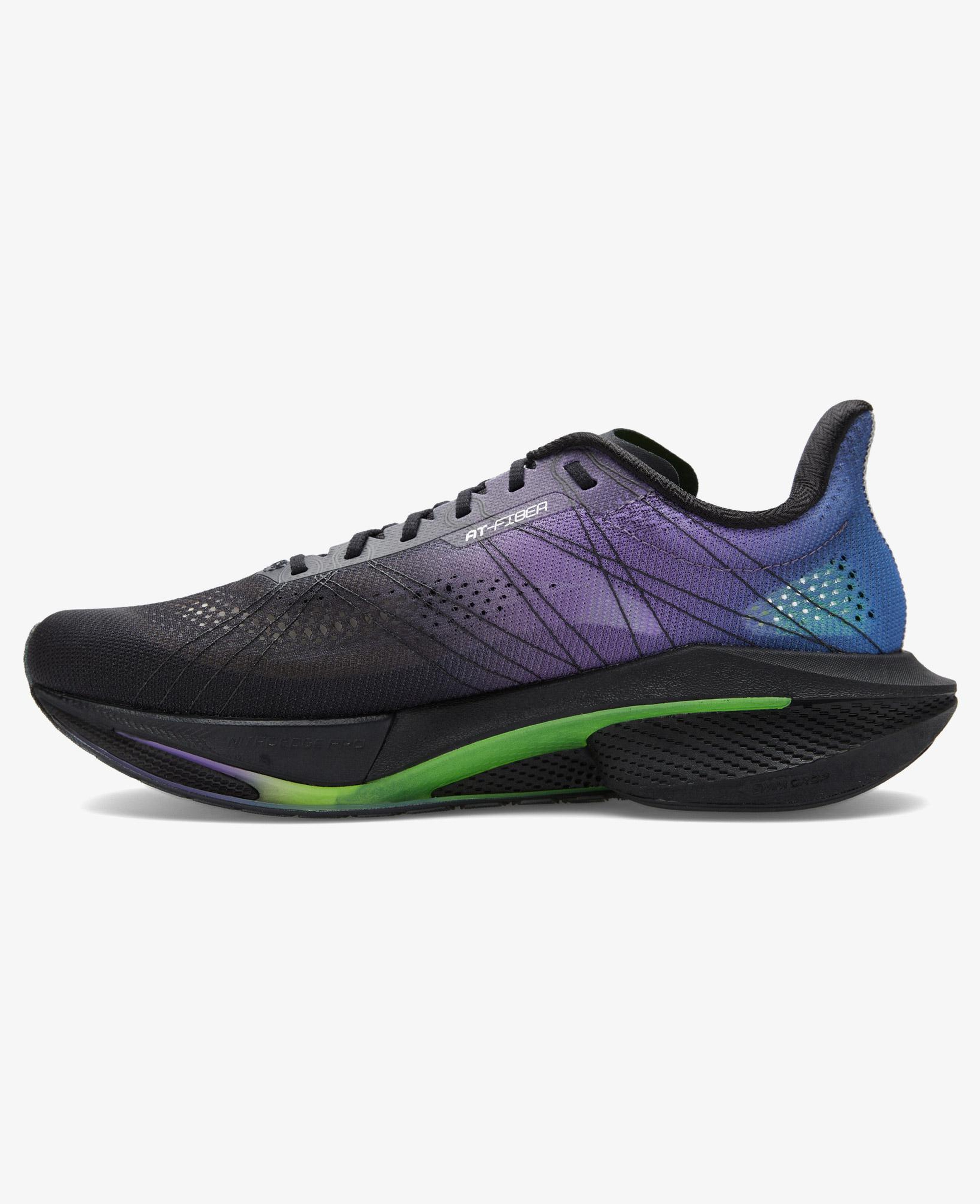 Anta Mach 4 Pro V2 Erkek Siyah/Mor Koşu Ayakkabısı