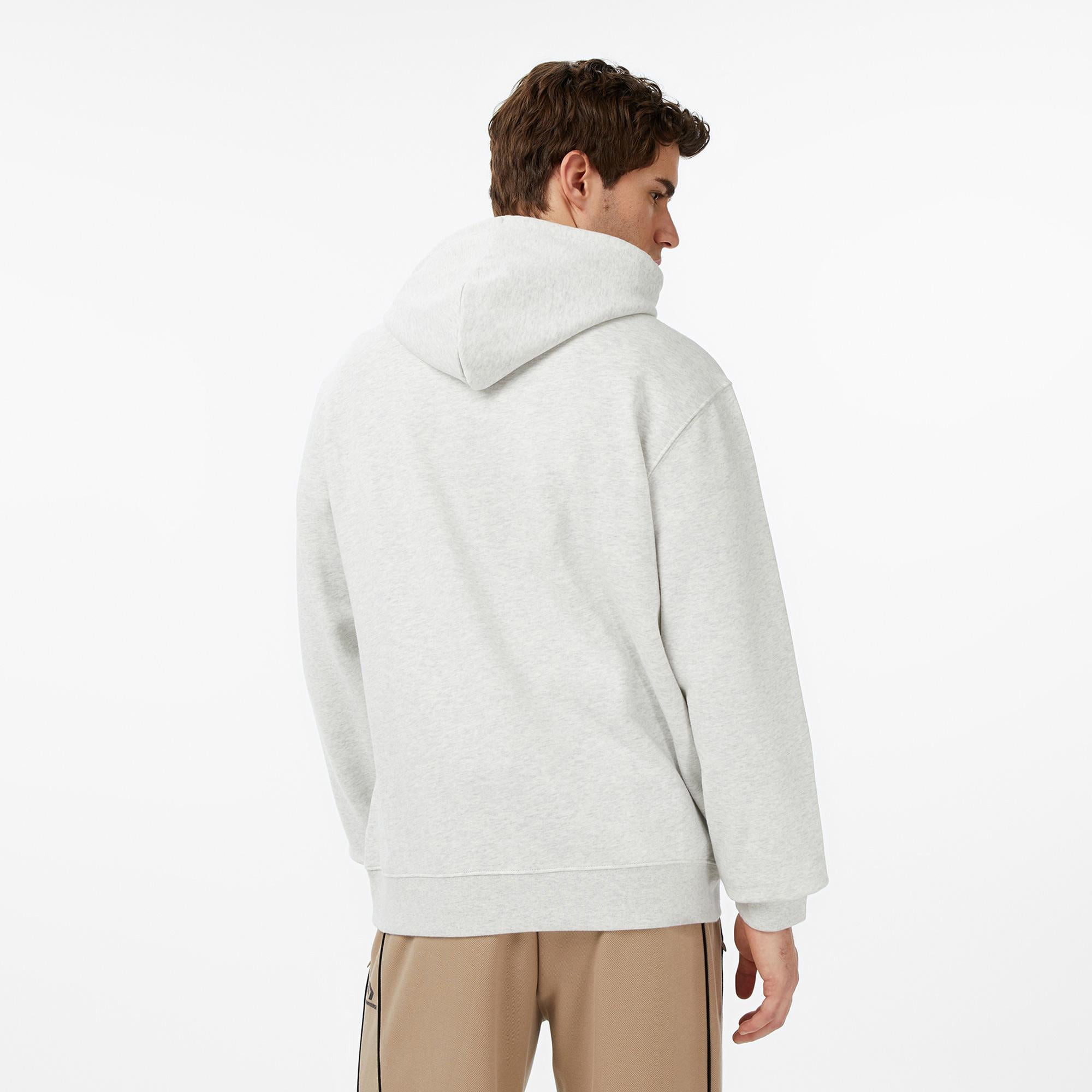 Converse Erkek Gri Hoodie