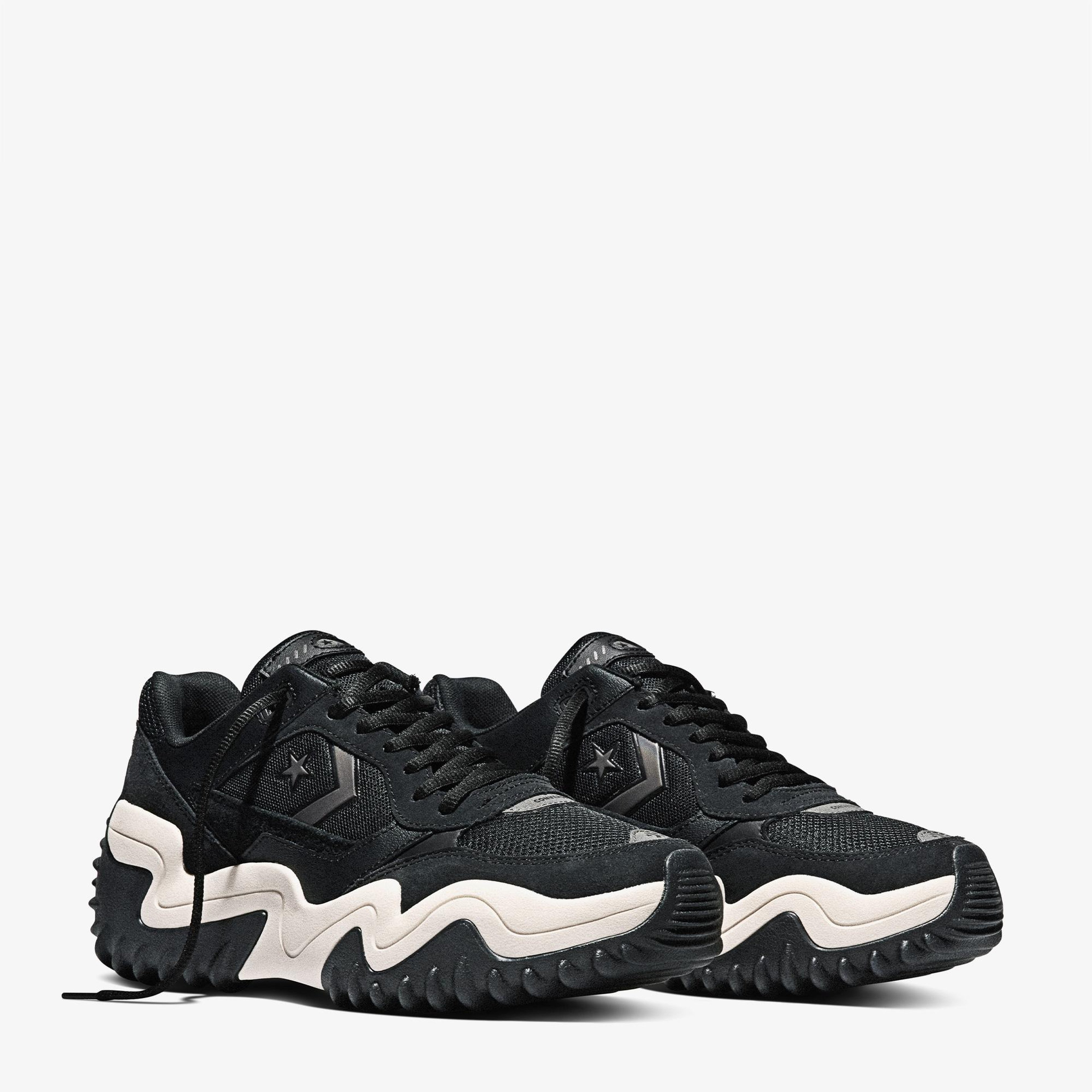 Converse Wave Motion Trainer Unisex Siyah Süet Sneaker