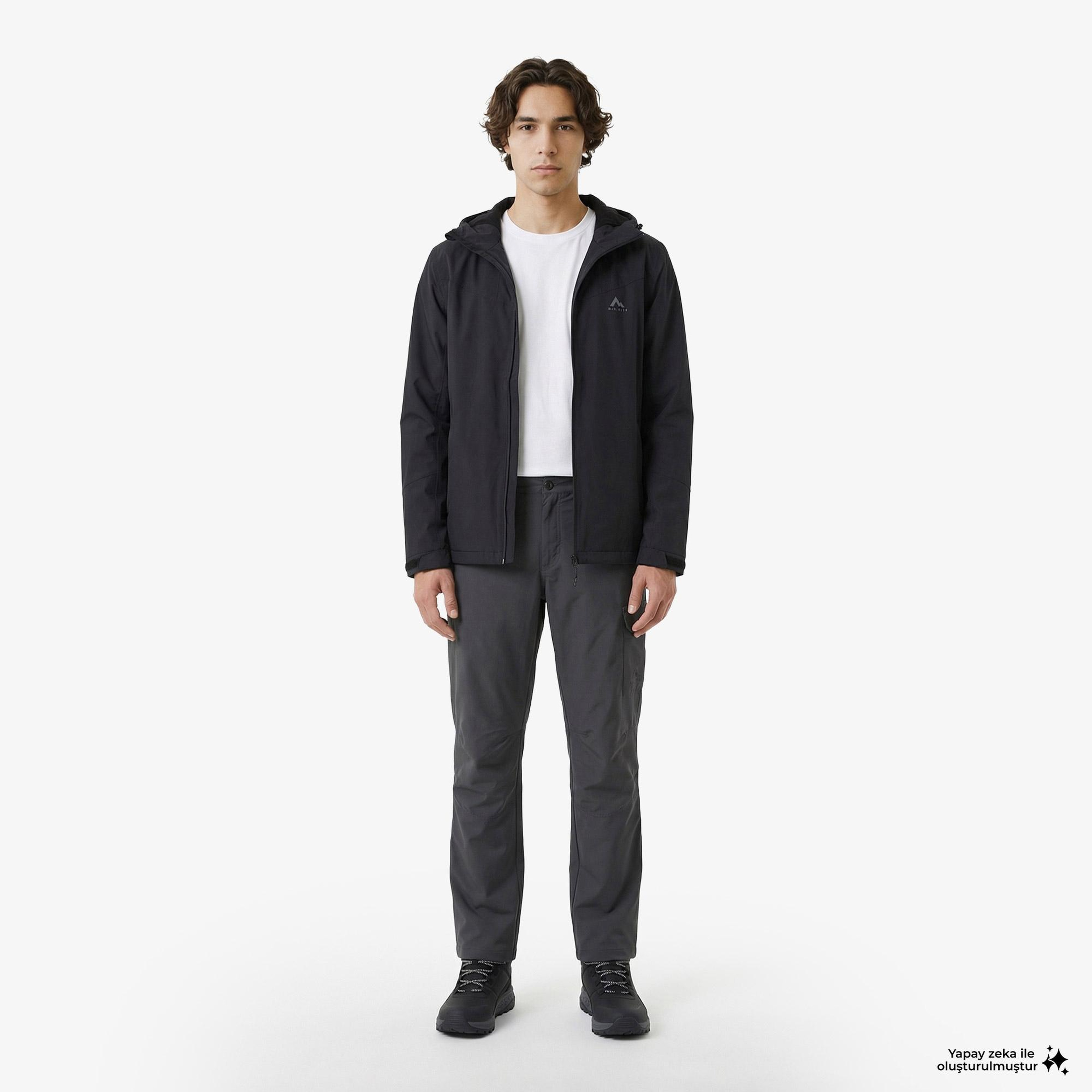 McKinley Tessi 3:1 II Erkek Siyah Outdoor Mont