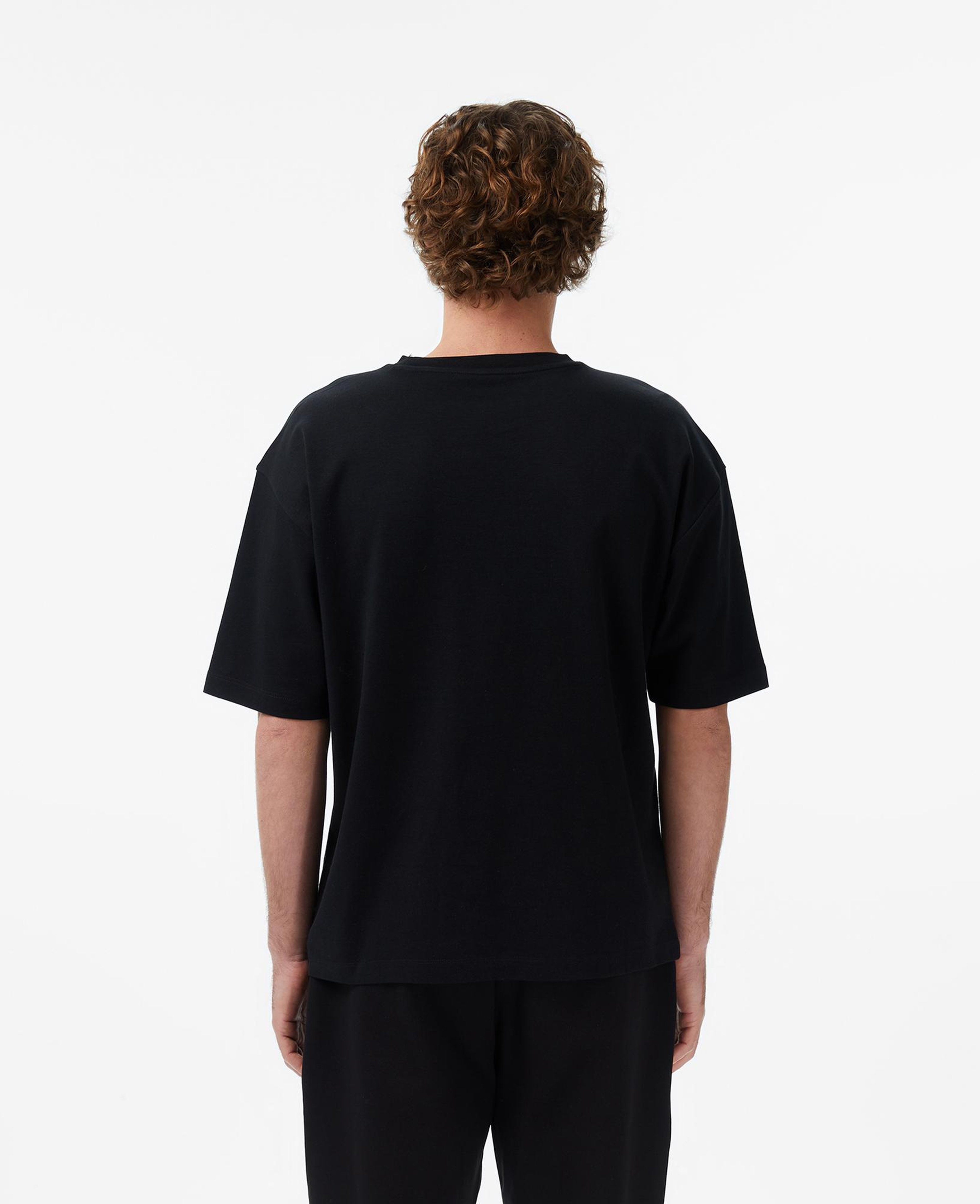 UNITED4 Regular Fit Erkek Siyah T-Shirt