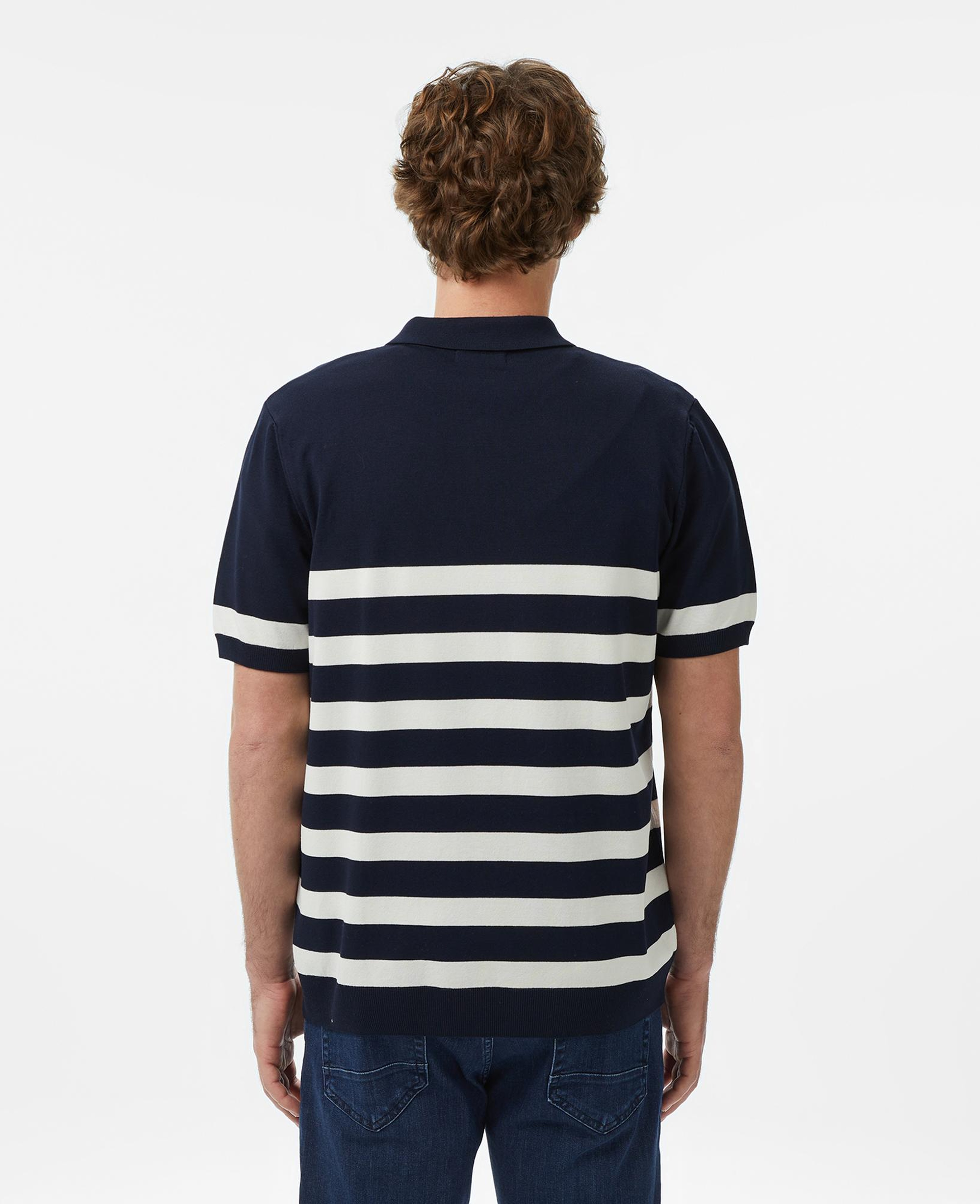 Nautica Erkek Lacivert Regular Fit Kısa Kollu Triko
