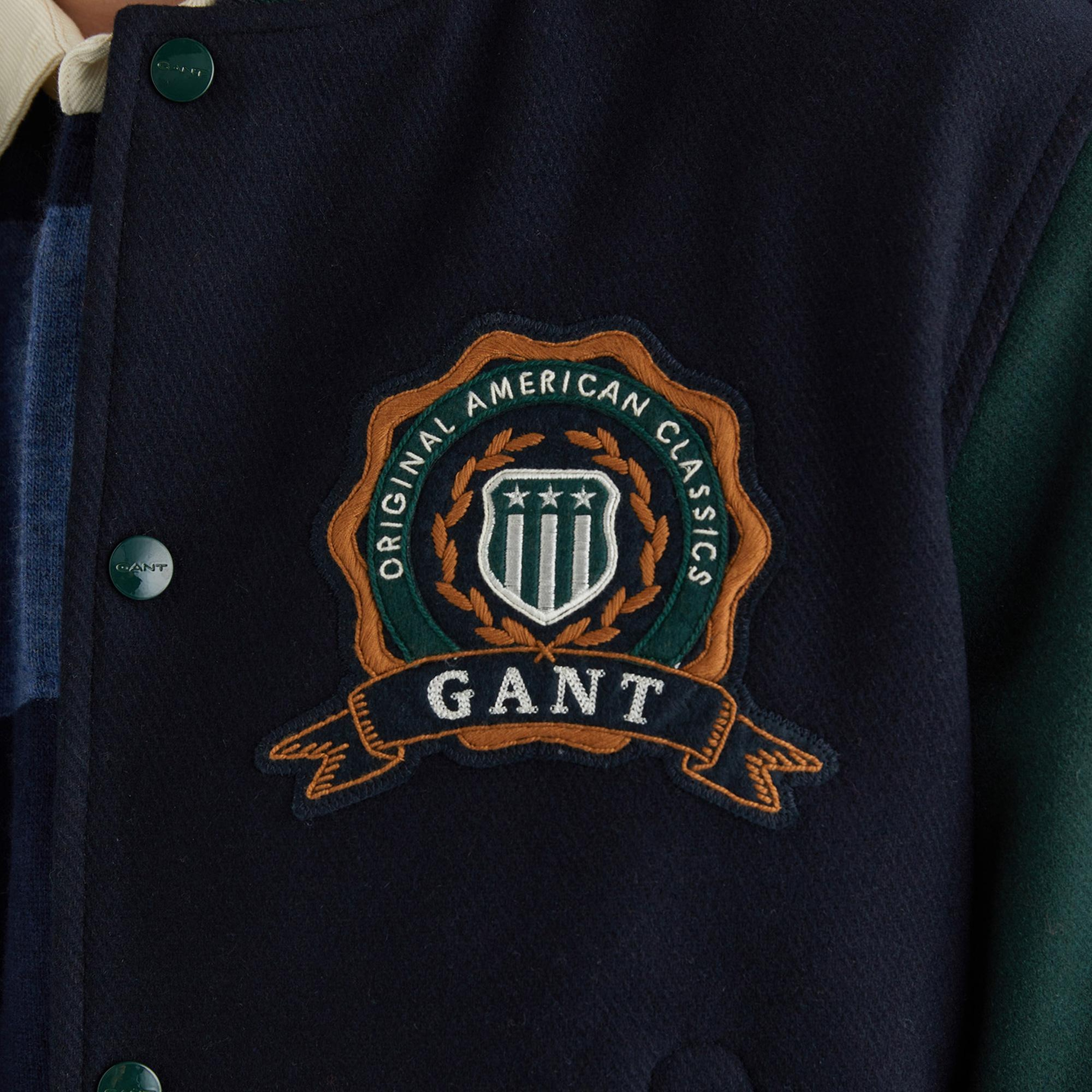 GANT Erkek Lacivert Standart Fit Ceket
