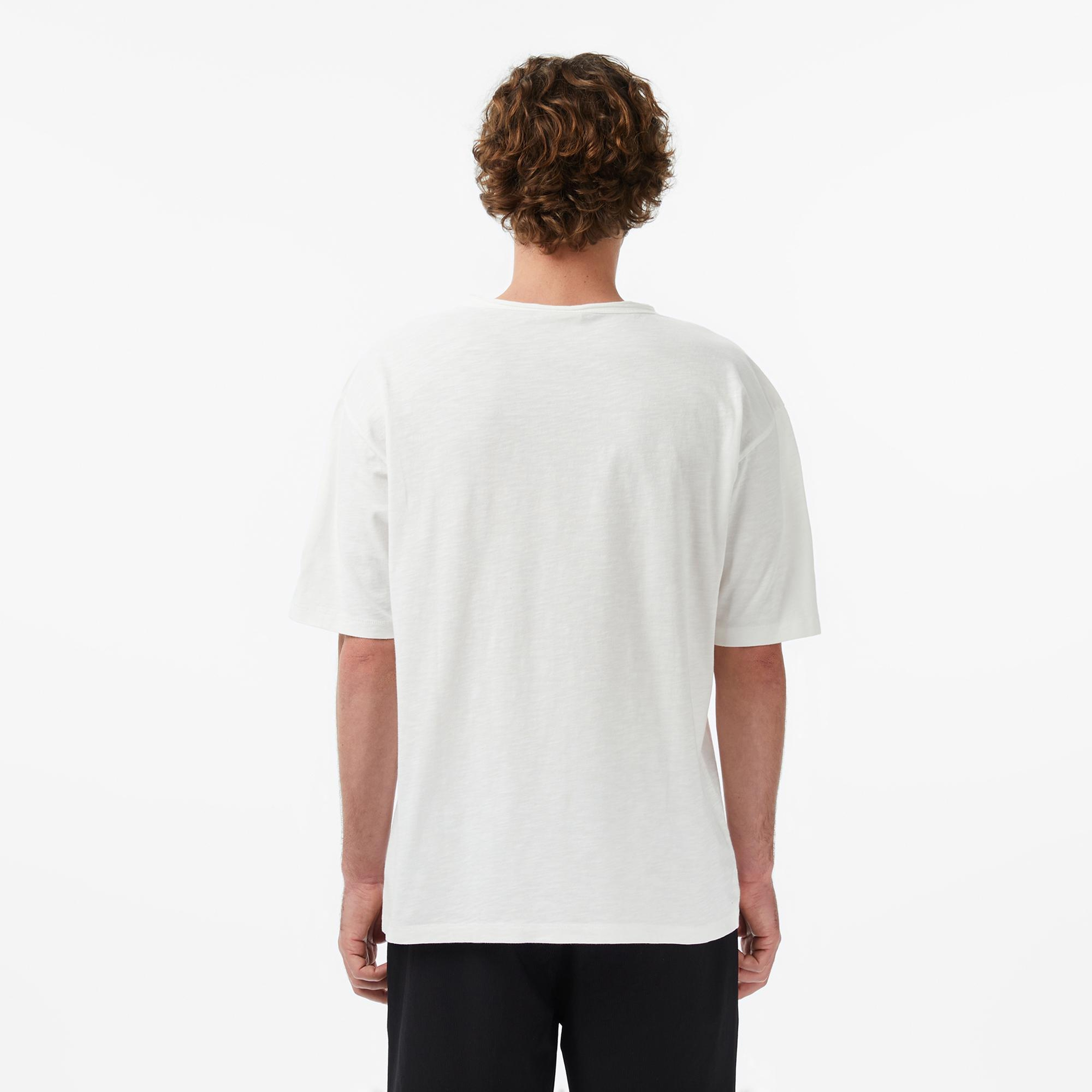 UNITED4 Regular Fit Erkek Bej T-Shirt