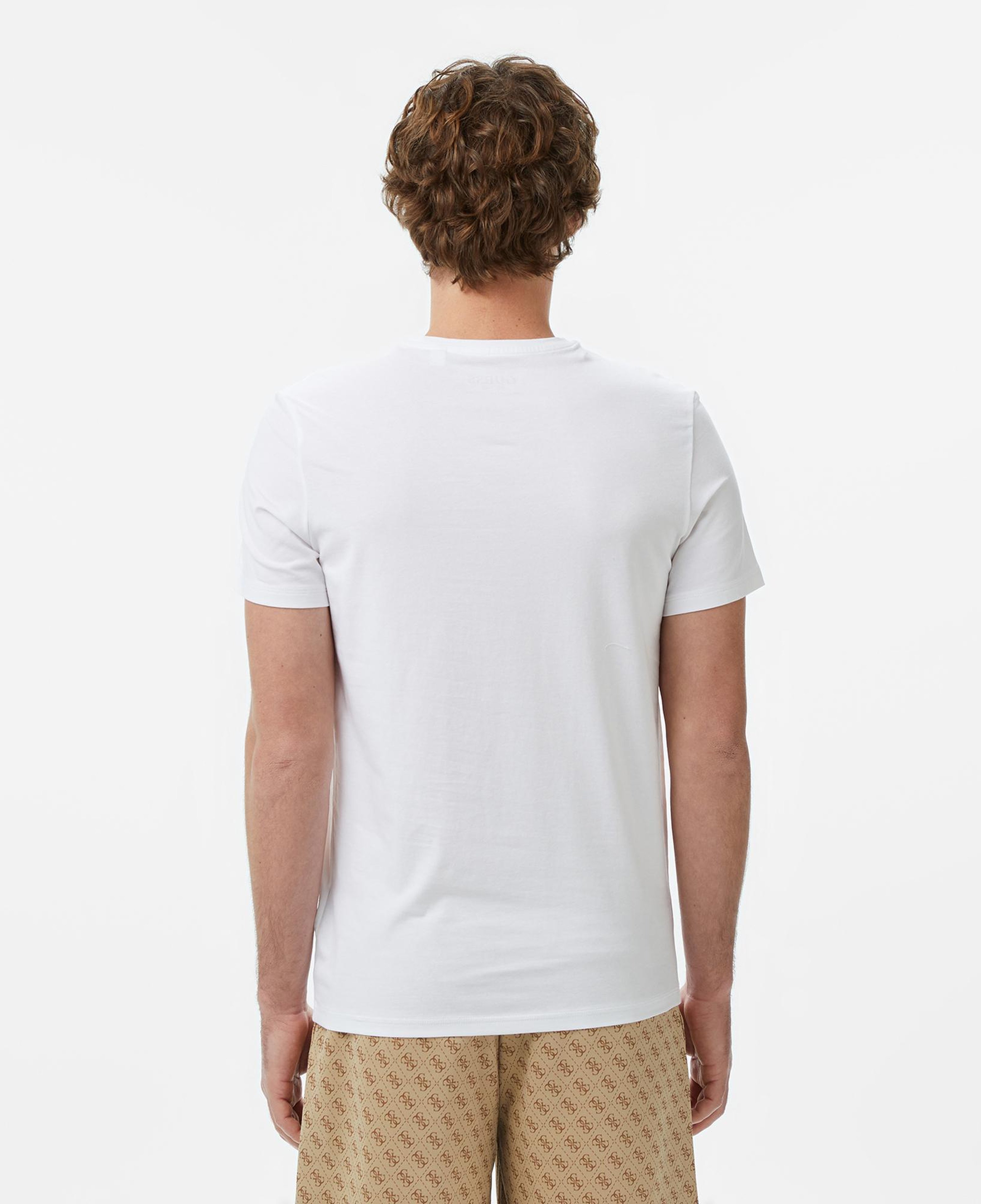 Guess Caleb Erkek Beyaz 2'Li T-Shirt