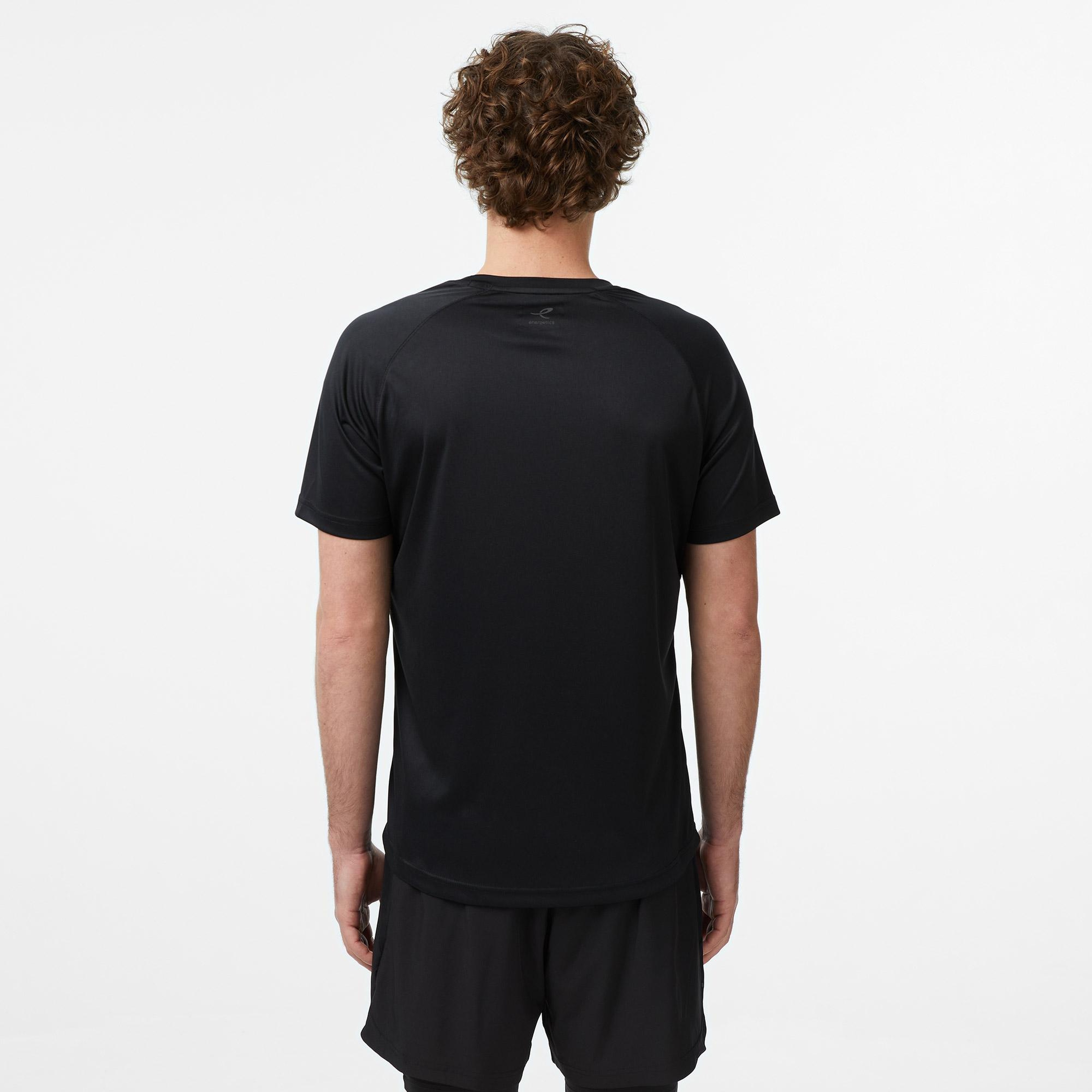 Energetics Bueno VII Erkek Siyah Koşu T-Shirt