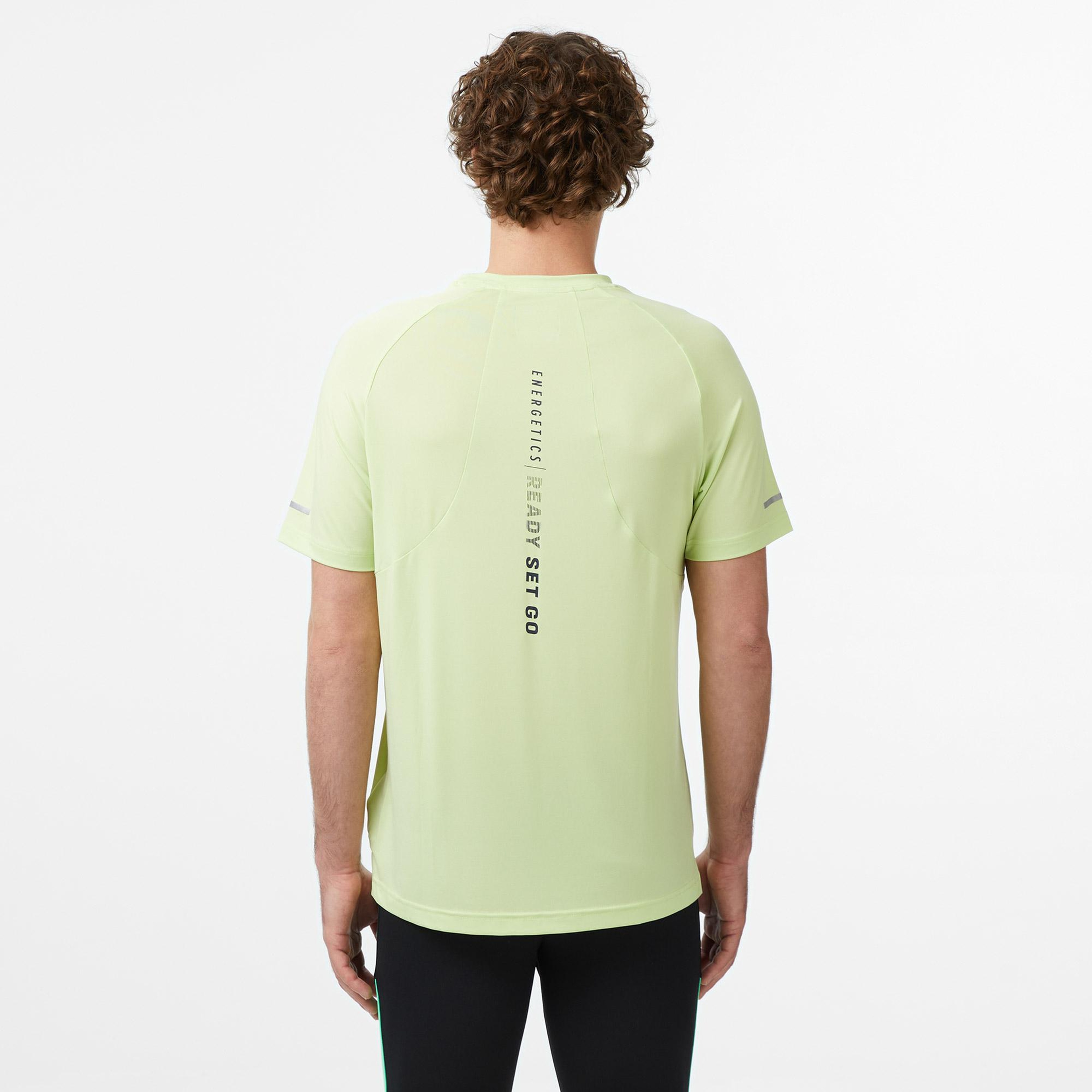 Energetics Ellazor II Erkek Sarı Koşu T-Shirt