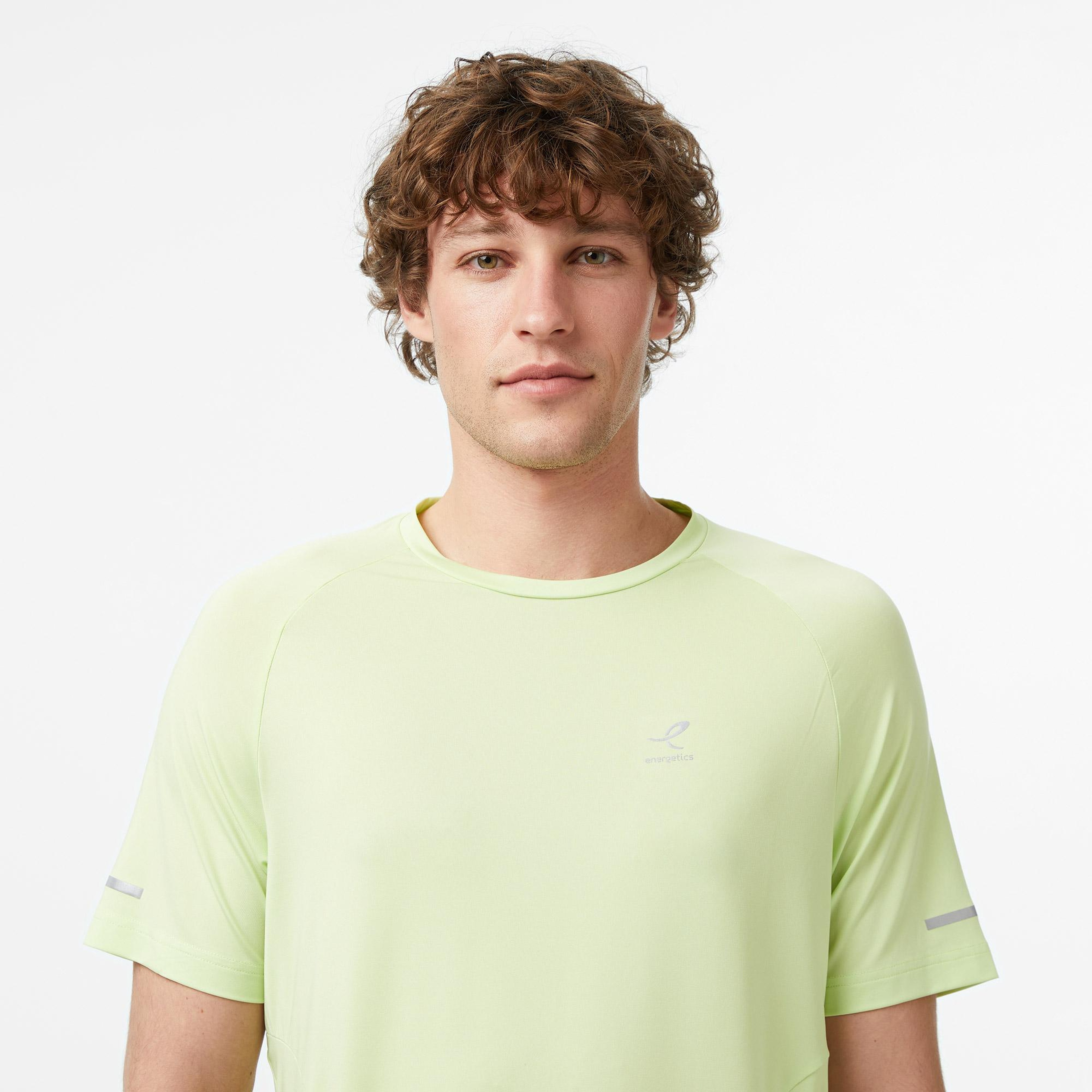 Energetics Ellazor II Erkek Sarı Koşu T-Shirt