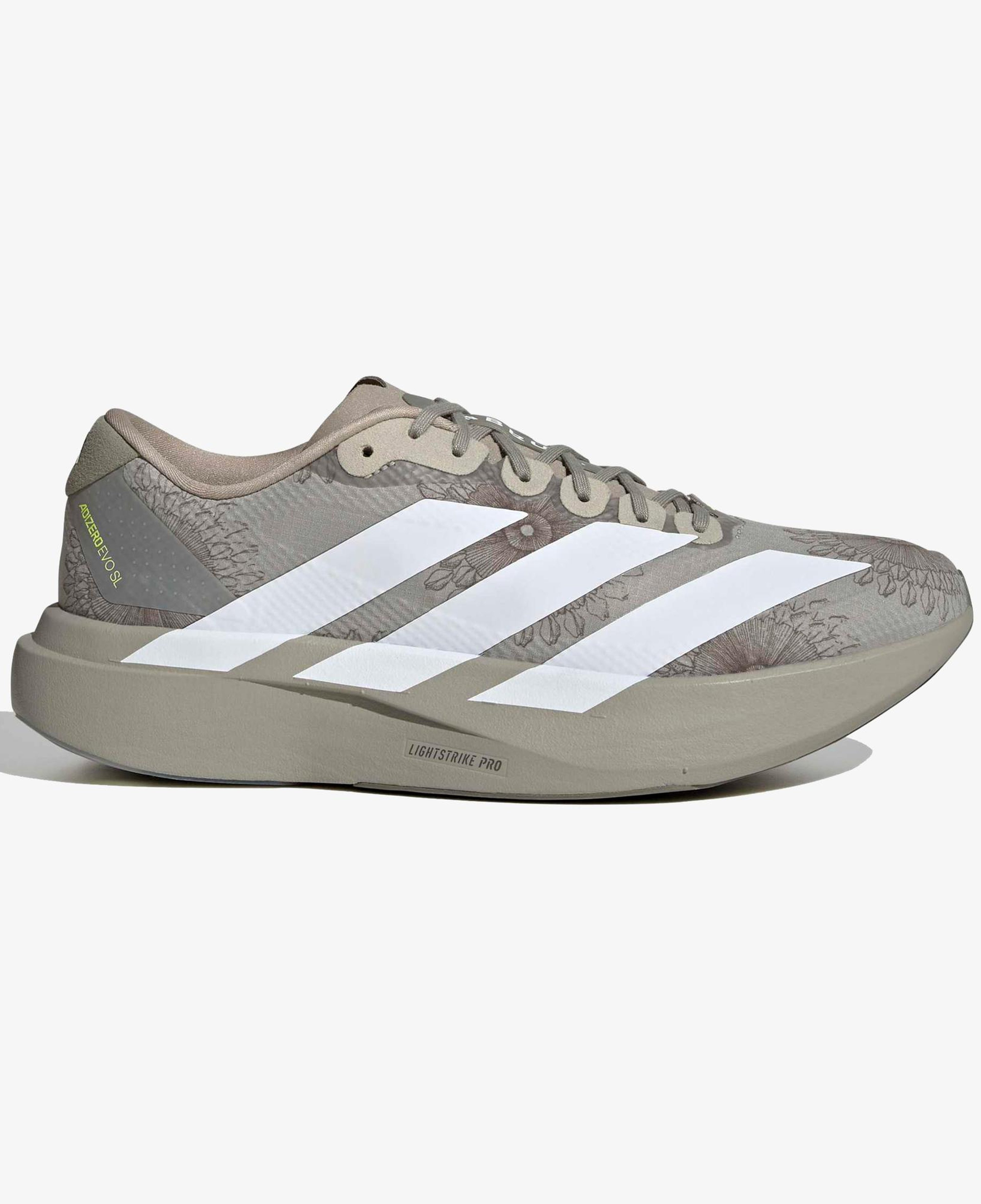 adidas Adizero Evo SL Erkek Bej Spor Ayakkabı