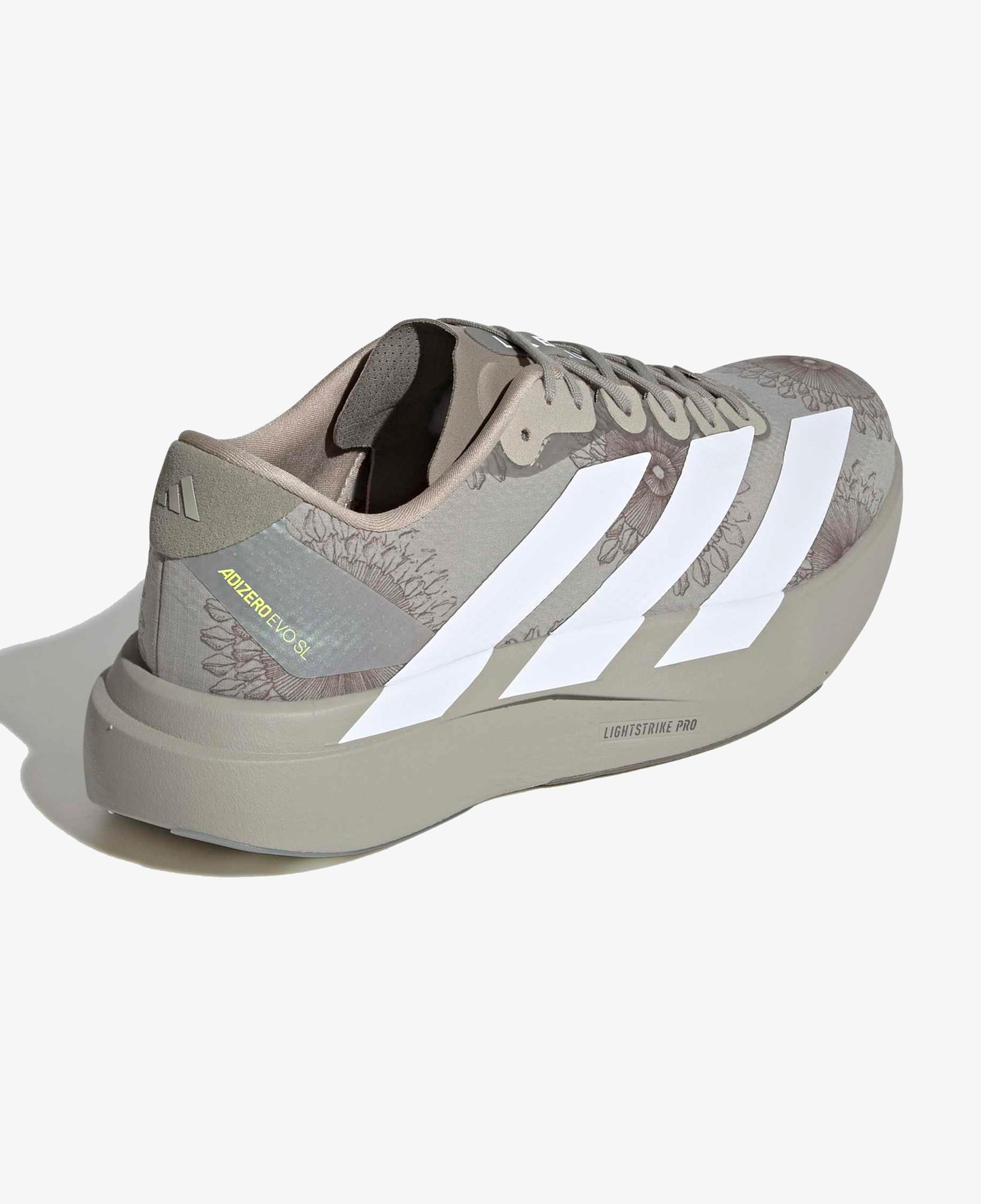 adidas Adizero Evo SL Erkek Bej Spor Ayakkabı
