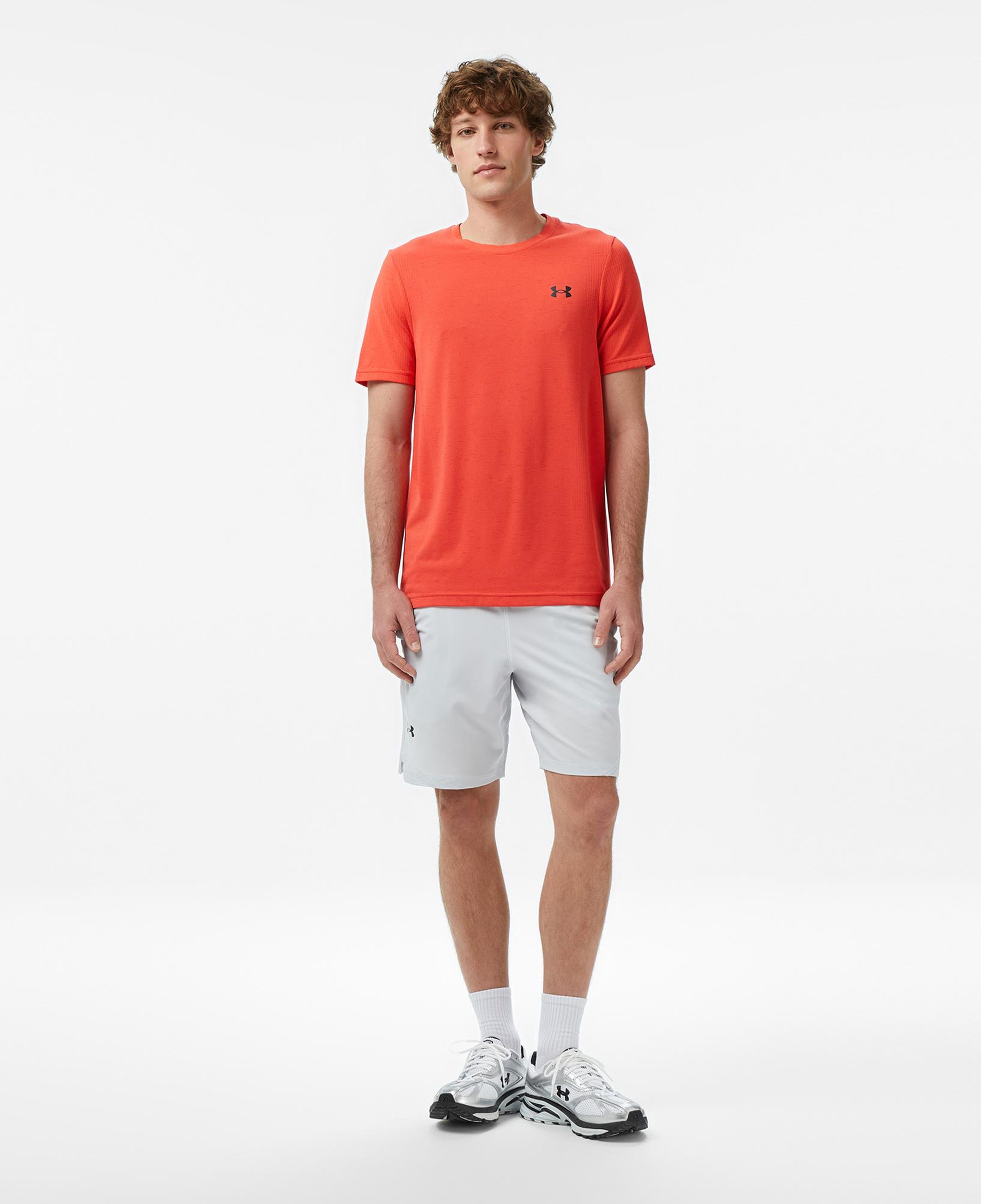 Under Armour Vanish Seamless Ss Erkek Kırmızı Antrenman T-Shirt