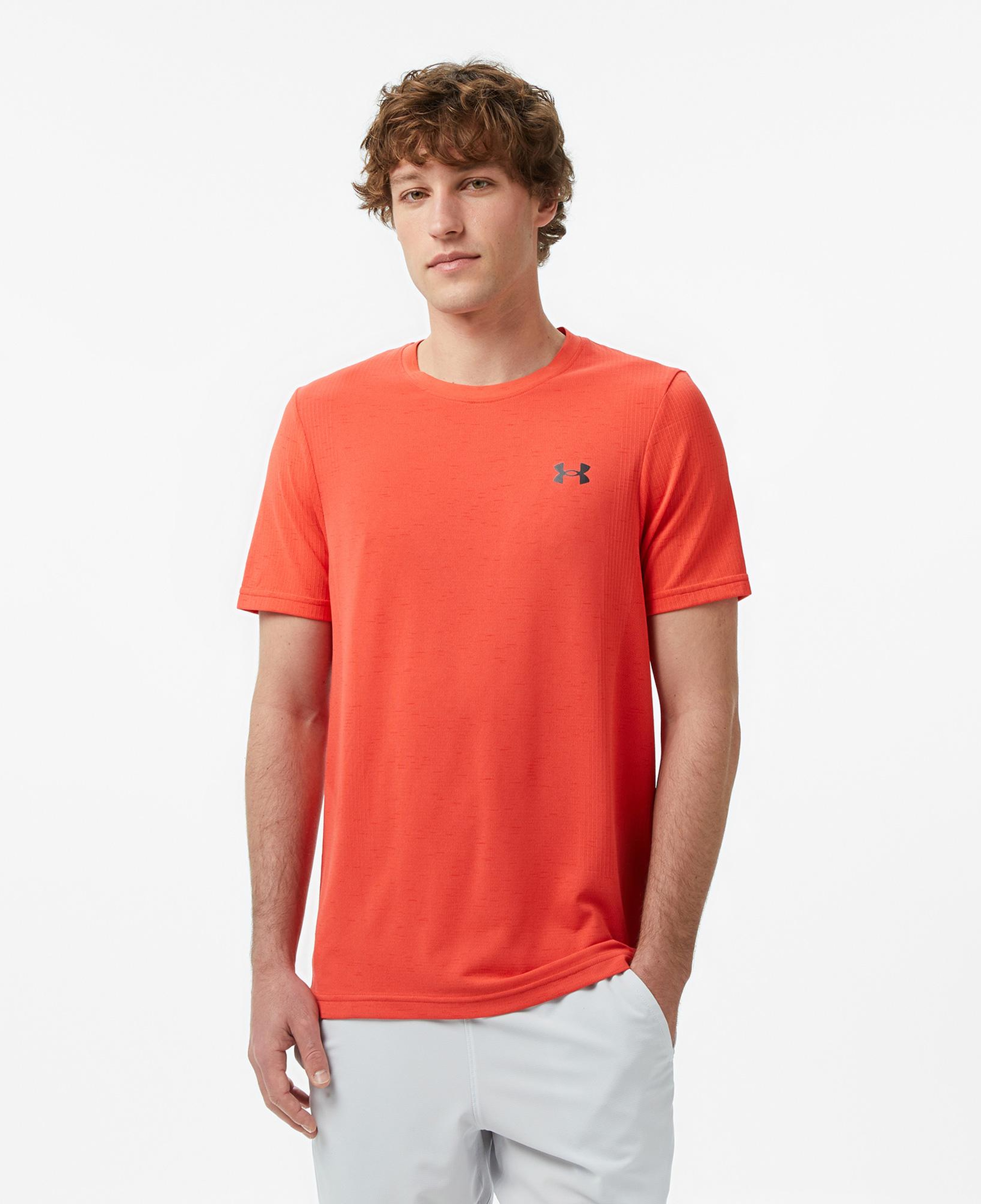 Under Armour Vanish Seamless Ss Erkek Kırmızı Antrenman T-Shirt