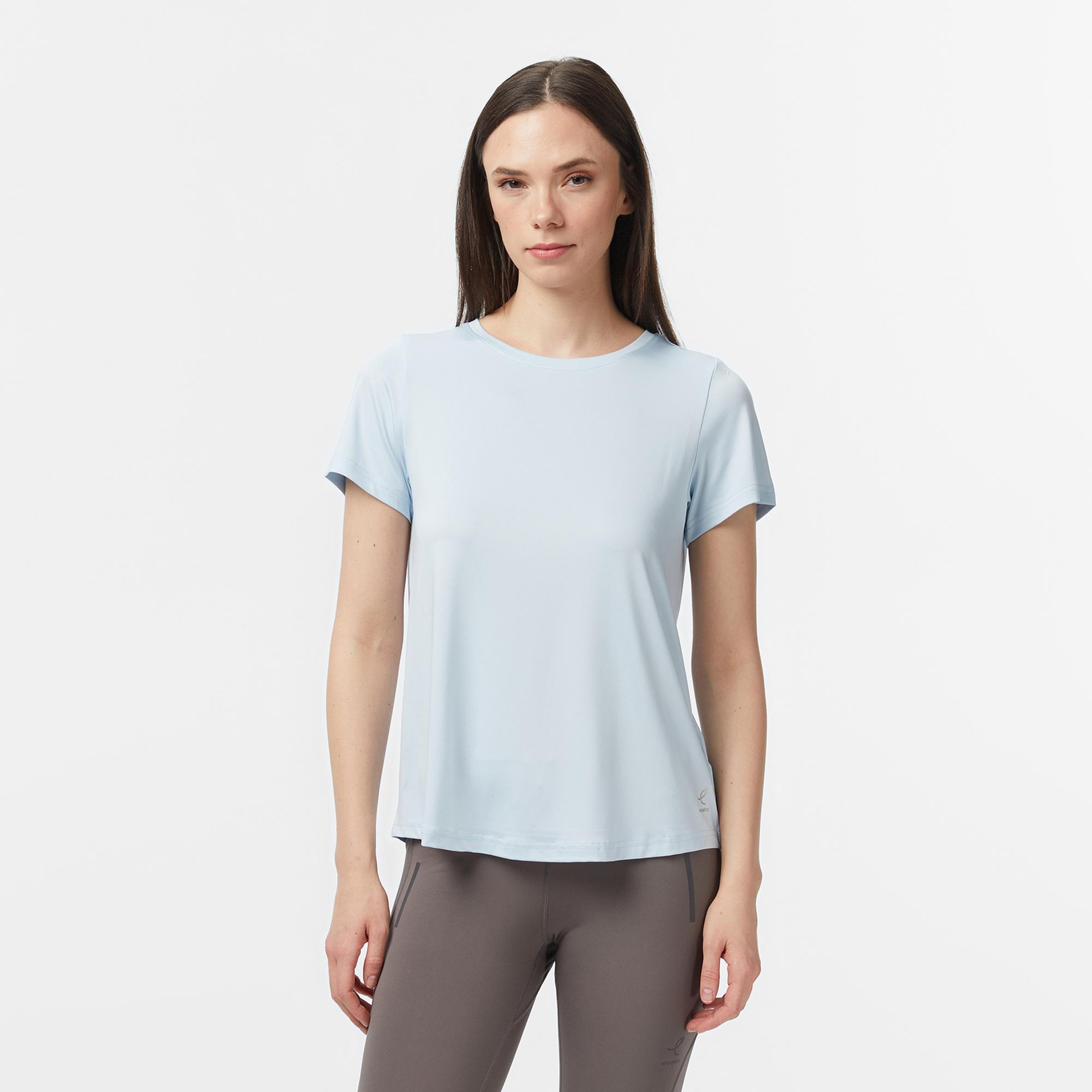 Energetics Gianna Kadın Mavi Antrenman T-Shirt