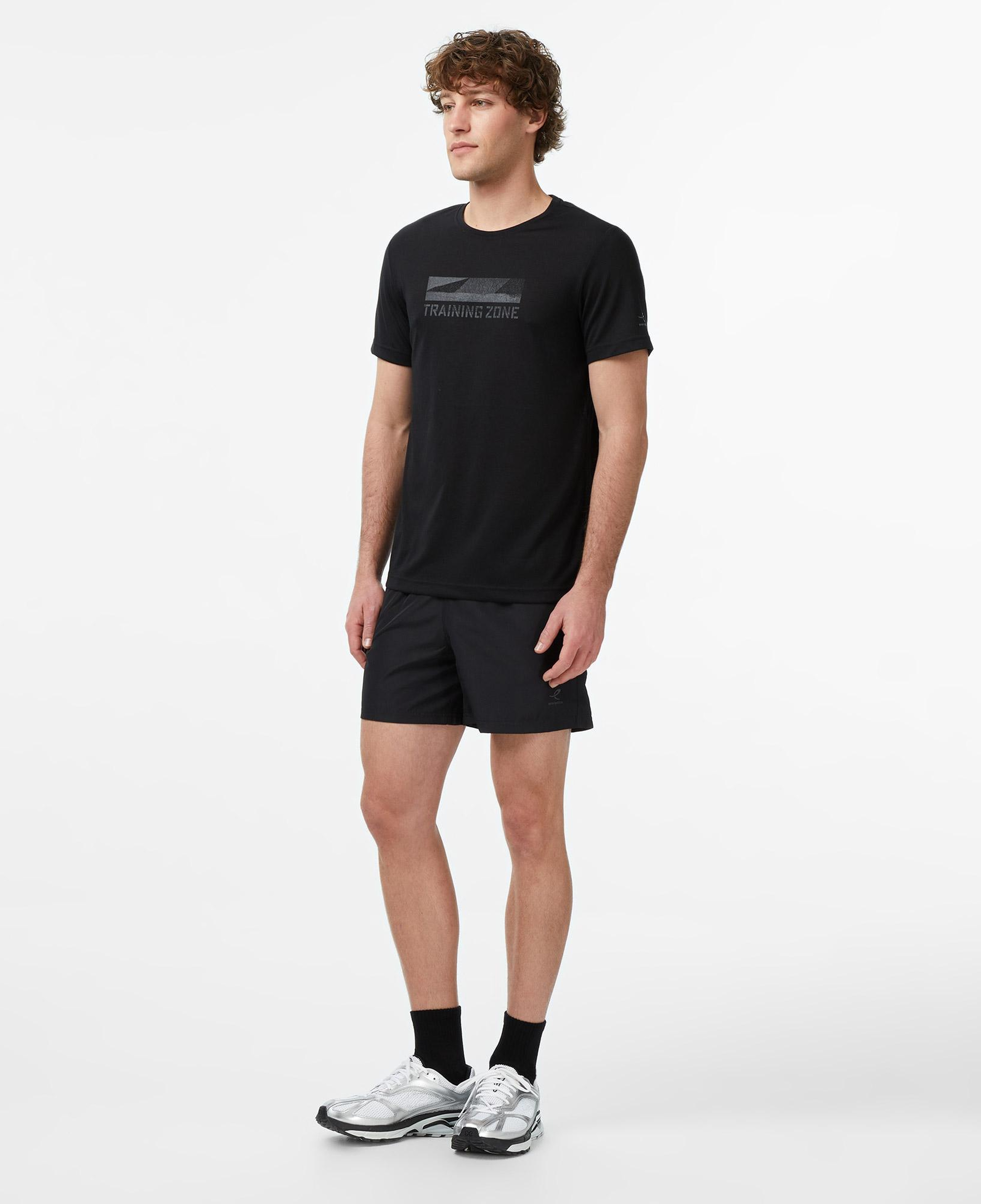 Energetics Tommi VII Erkek Siyah Antrenman T-Shirt