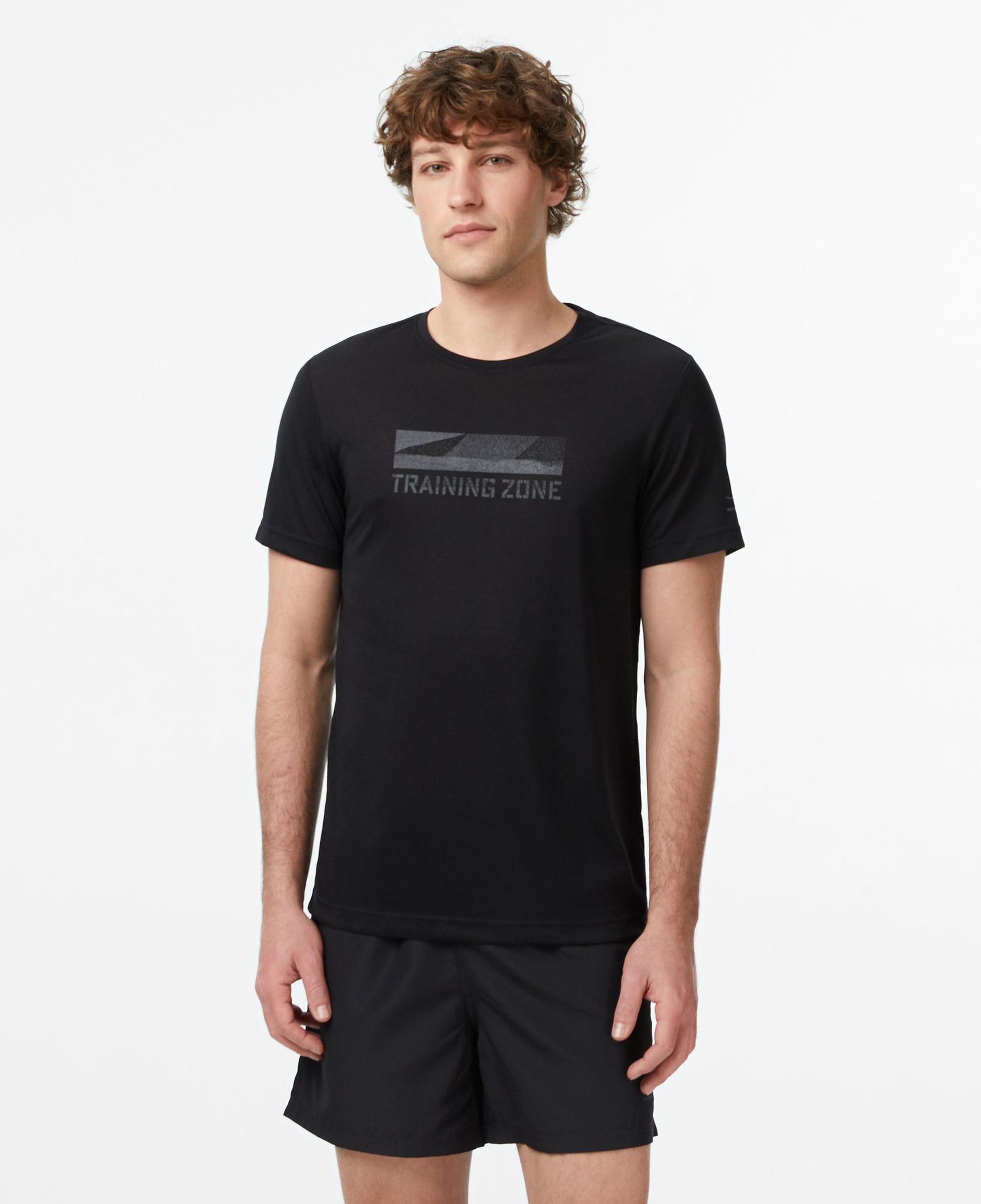 Energetics Tommi VII Erkek Siyah Antrenman T-Shirt