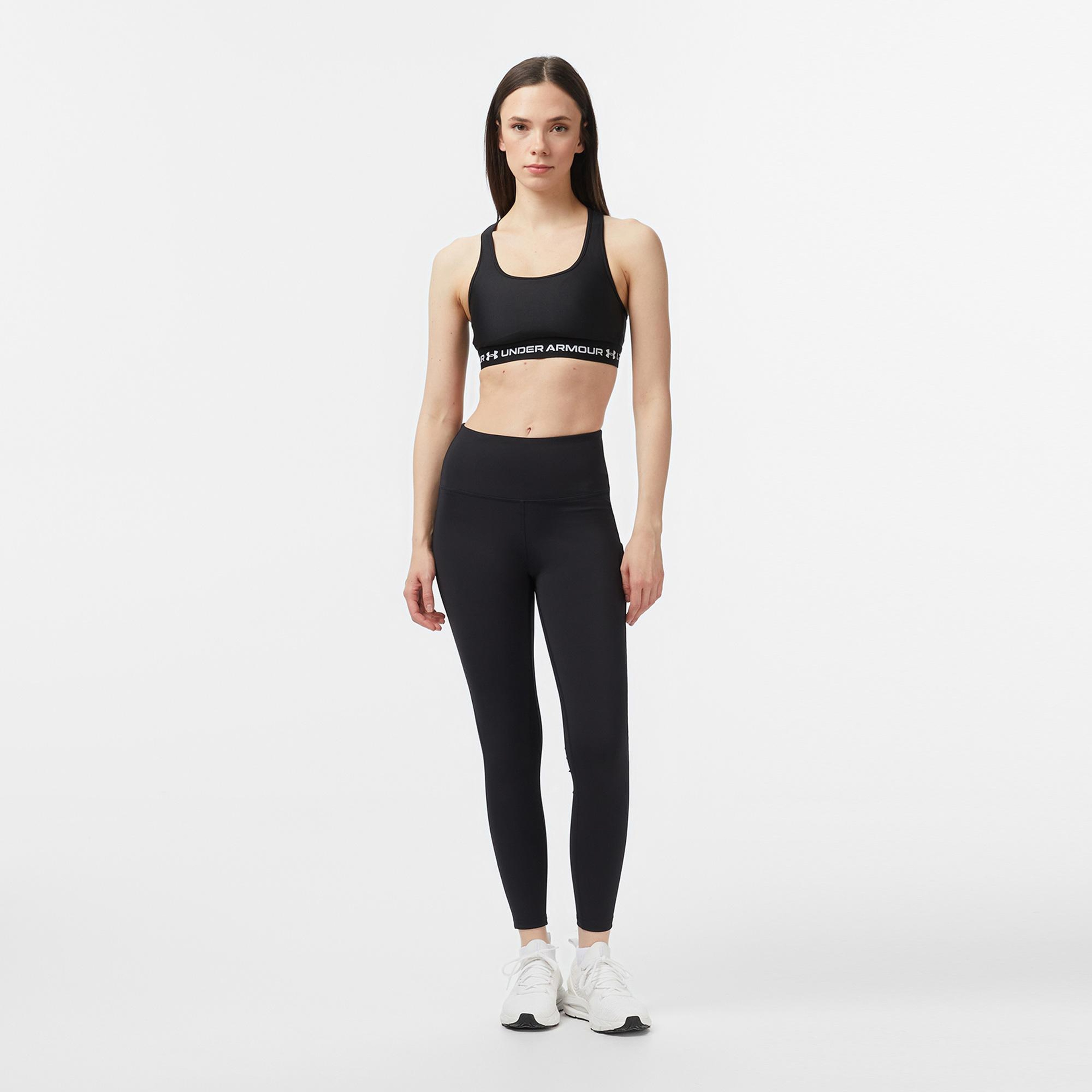 Under Armour Crossback Mid Kadın Siyah Antrenman Bra