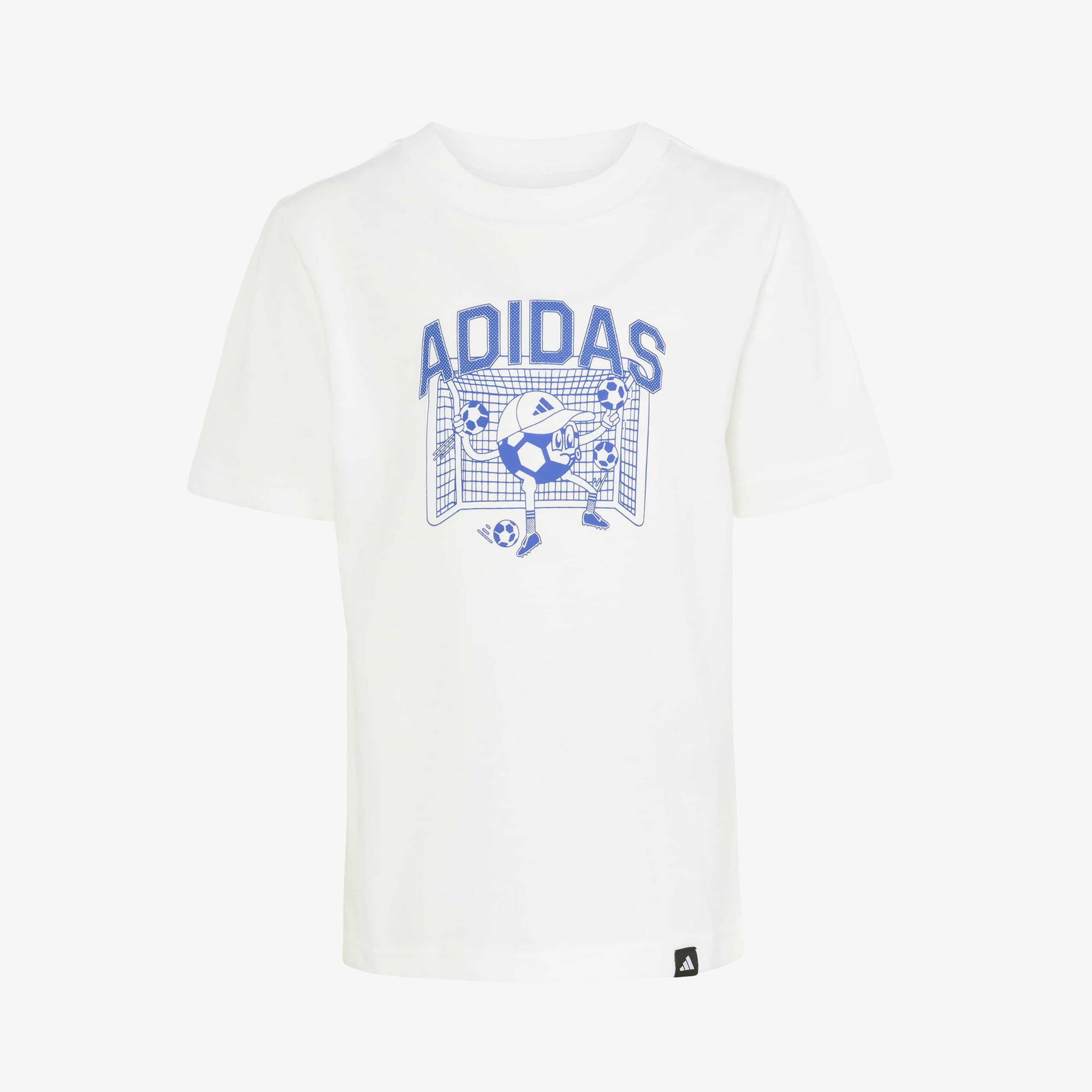 adidas Lk Football Çocuk Beyaz T-Shirt