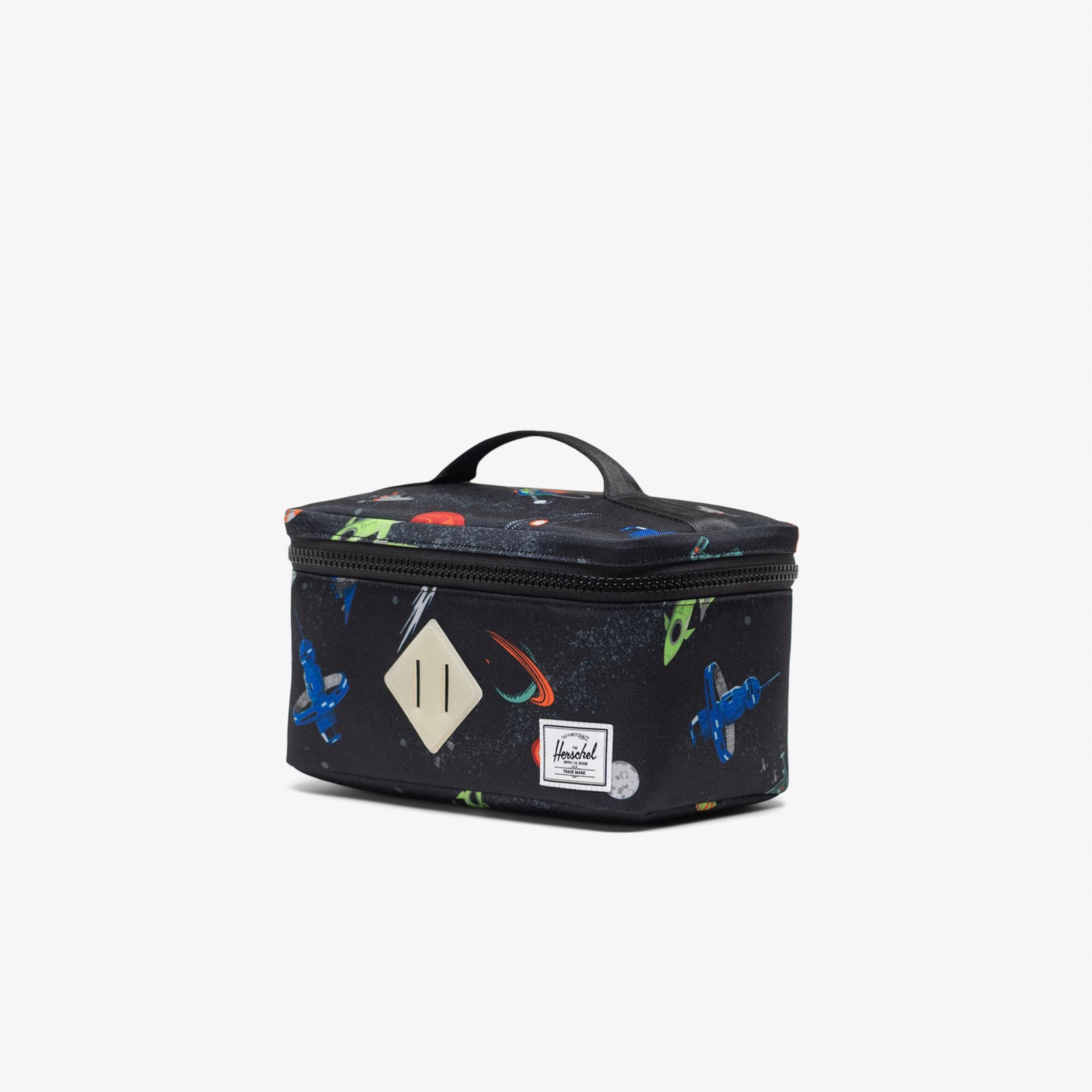 Herschel Heritage Space Adventure Çocuk Mini Siyah Beslenme Çantası