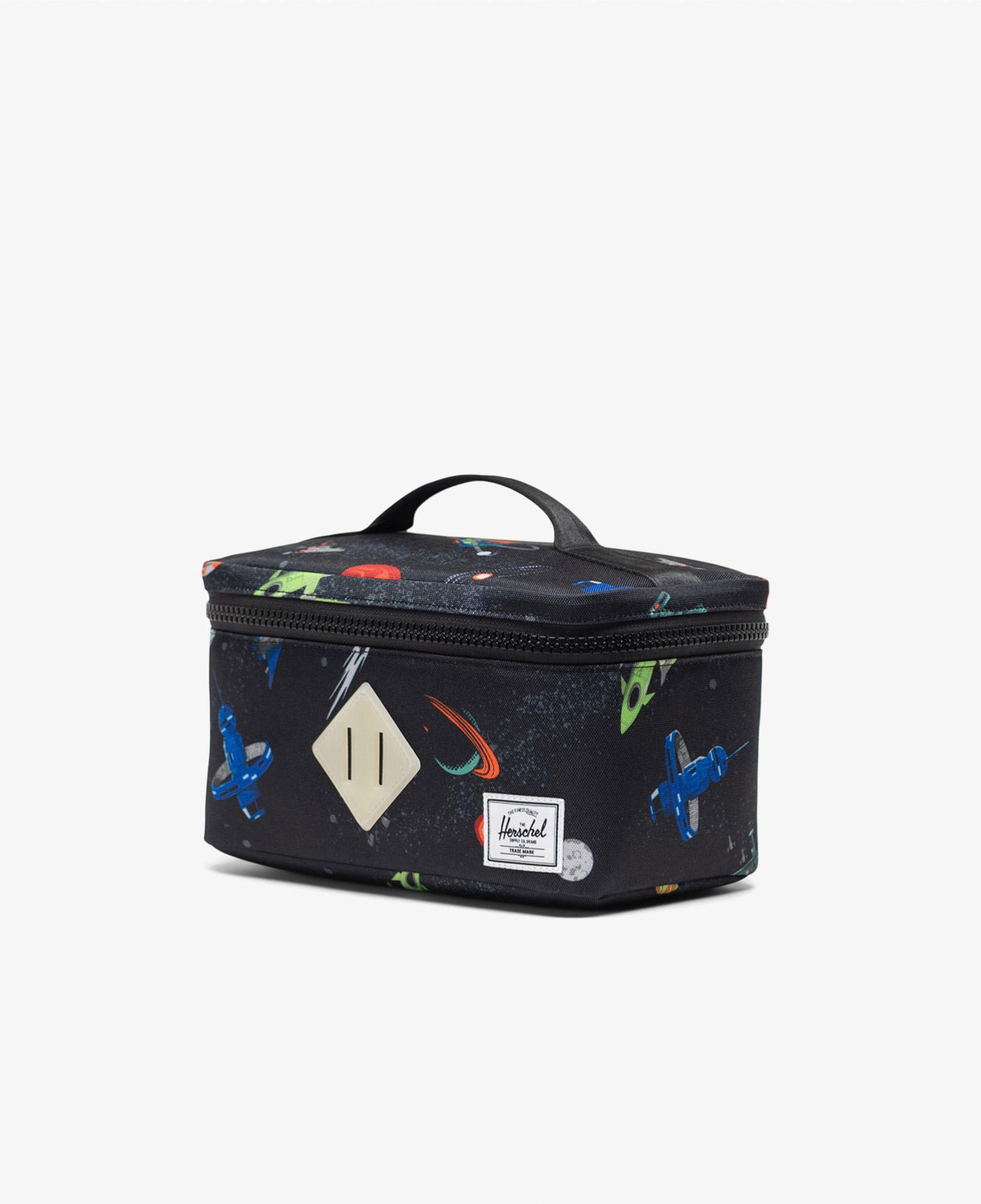 Herschel Heritage Space Adventure Çocuk Mini Siyah Beslenme Çantası