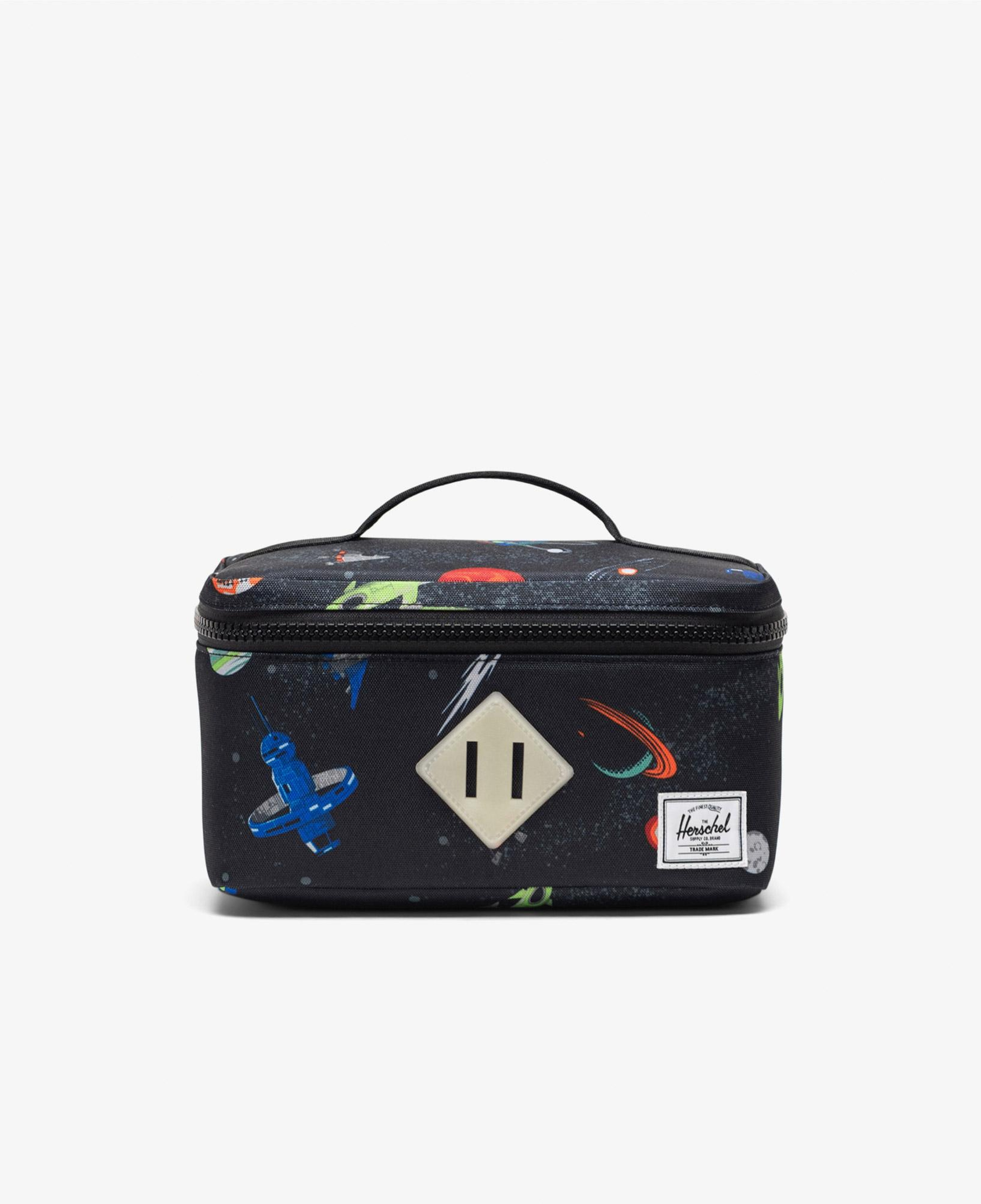 Herschel Heritage Space Adventure Çocuk Mini Siyah Beslenme Çantası